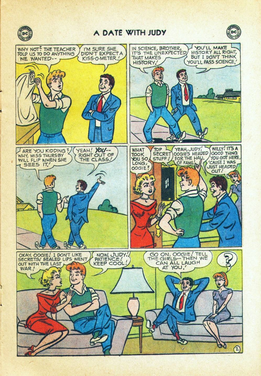 Read online A Date with Judy comic -  Issue #71 - 13