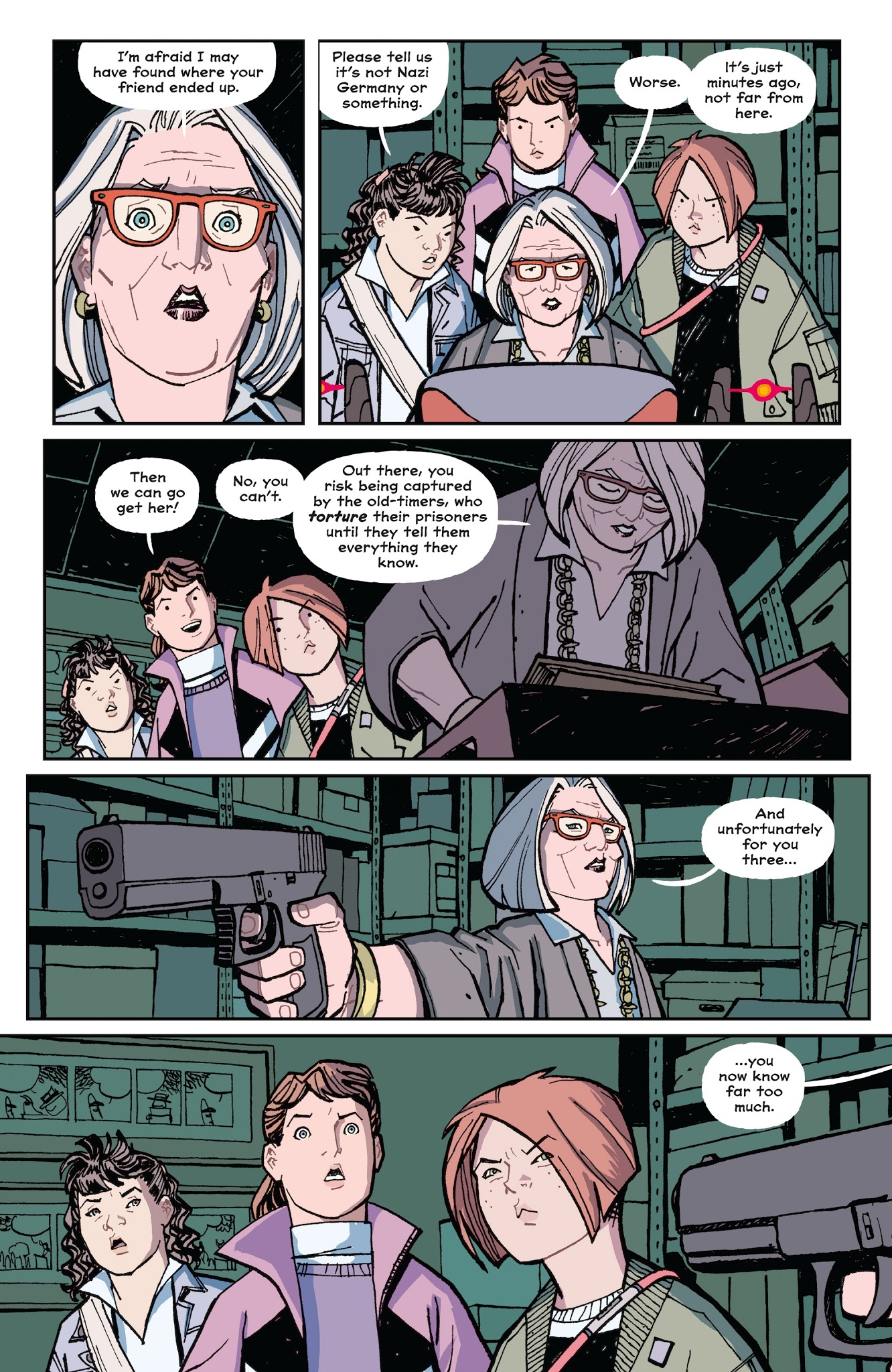 Read online Paper Girls comic -  Issue #17 - 22