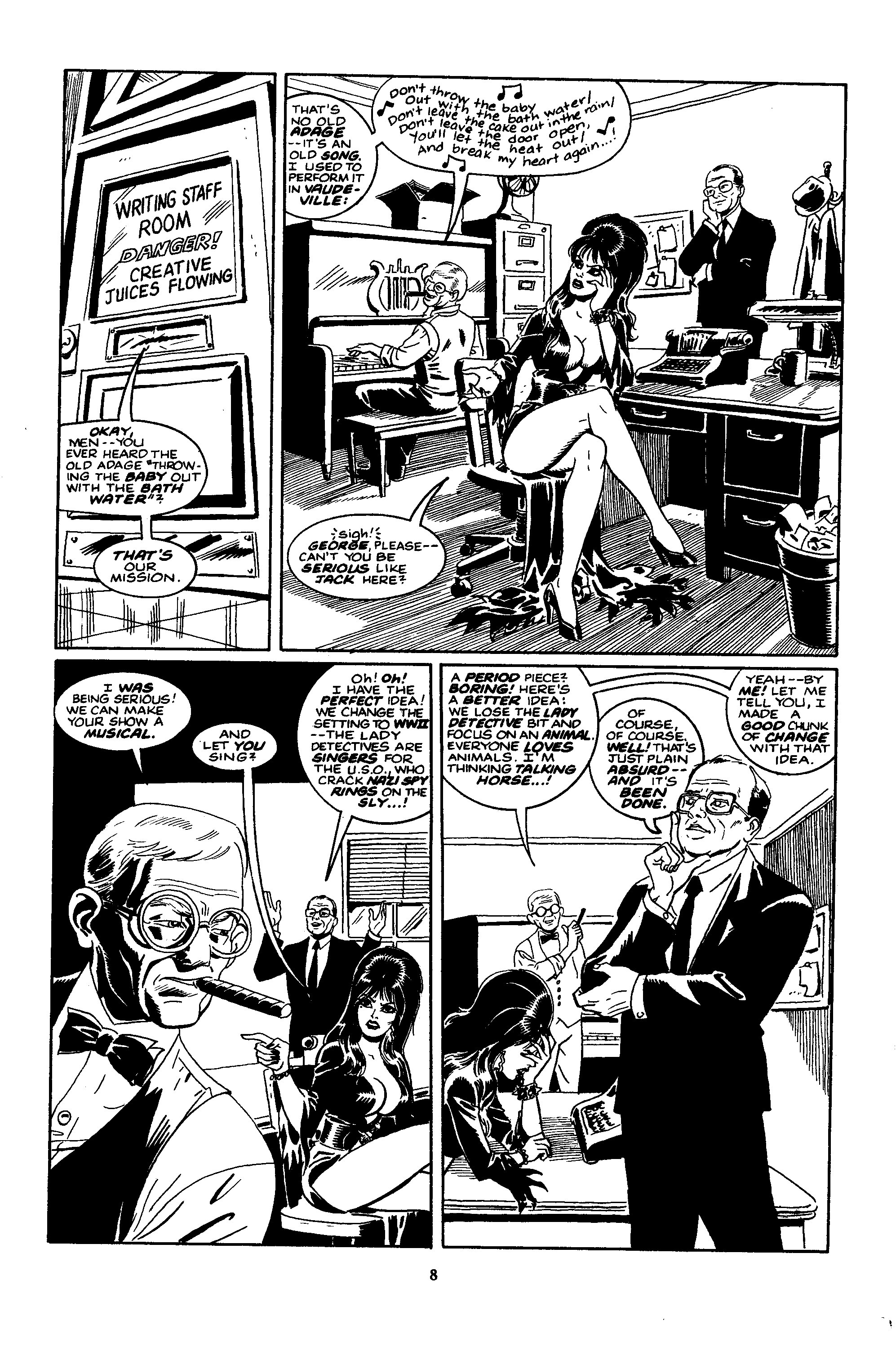 Read online Elvira, Mistress of the Dark comic -  Issue #86 - 10