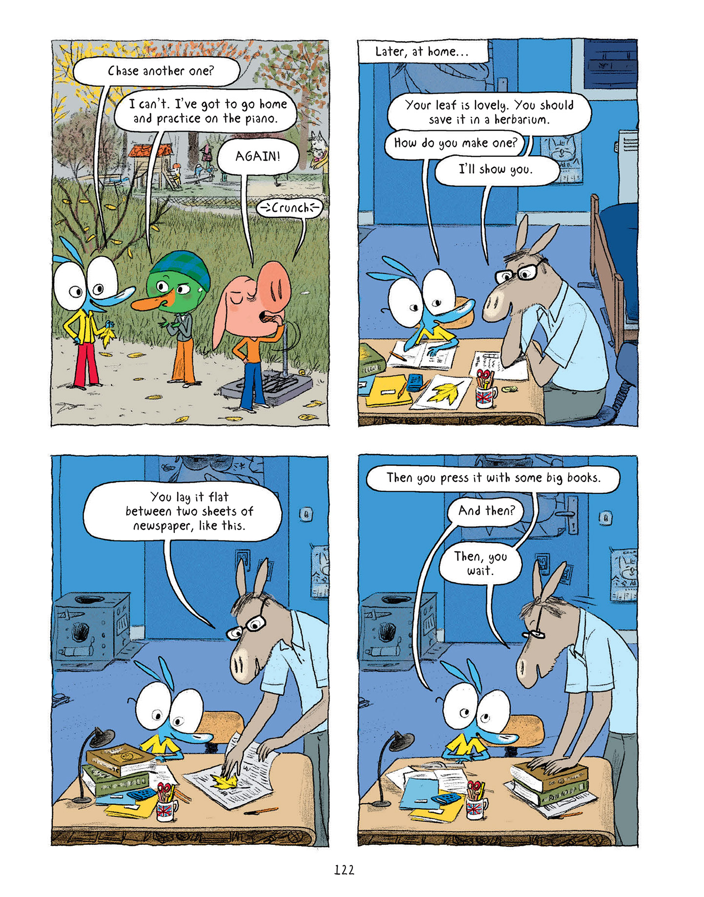 Read online Ariol comic -  Issue # TPB 8 - 124