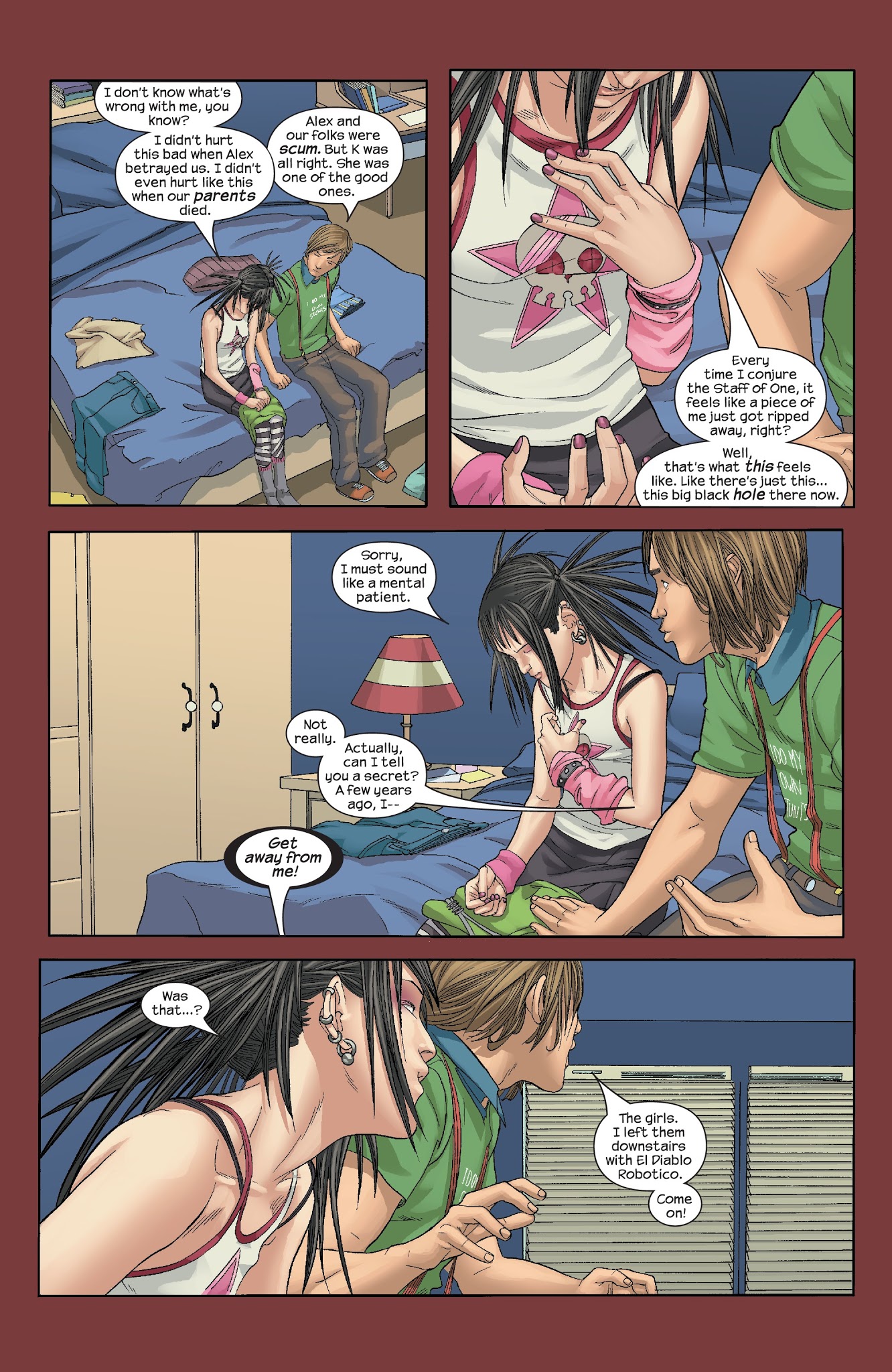 Read online Cloak and Dagger: Runaways and Reversals comic -  Issue # TPB - 90