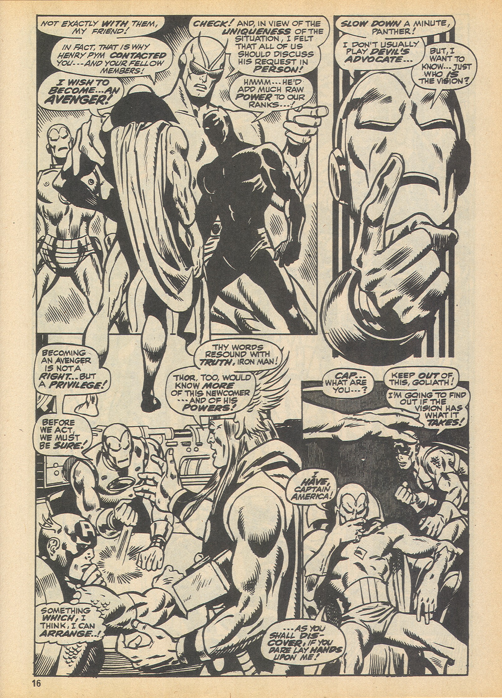 Read online The Avengers (1973) comic -  Issue #84 - 16