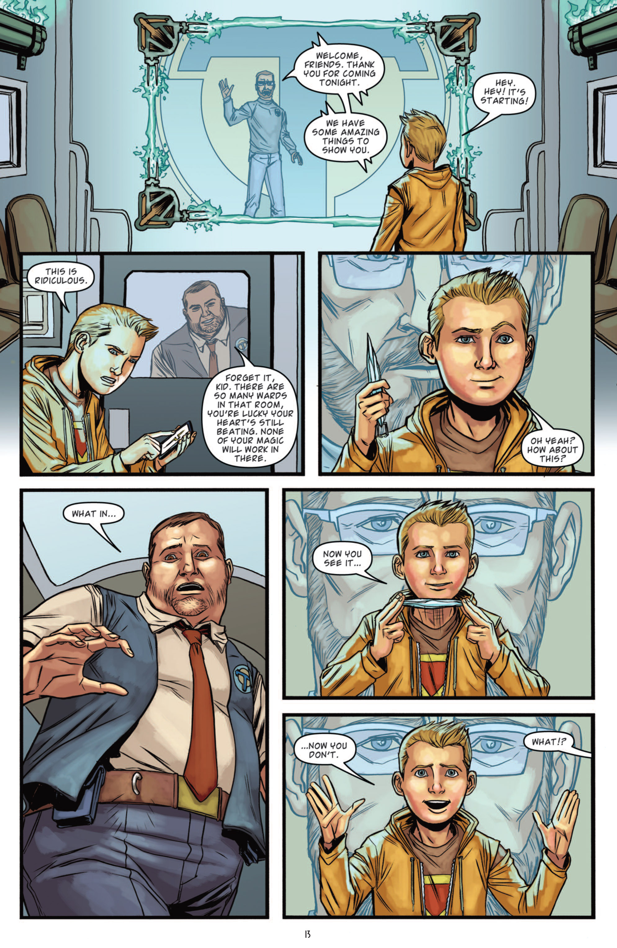Read online Smoke And Mirrors comic -  Issue #5 - 15