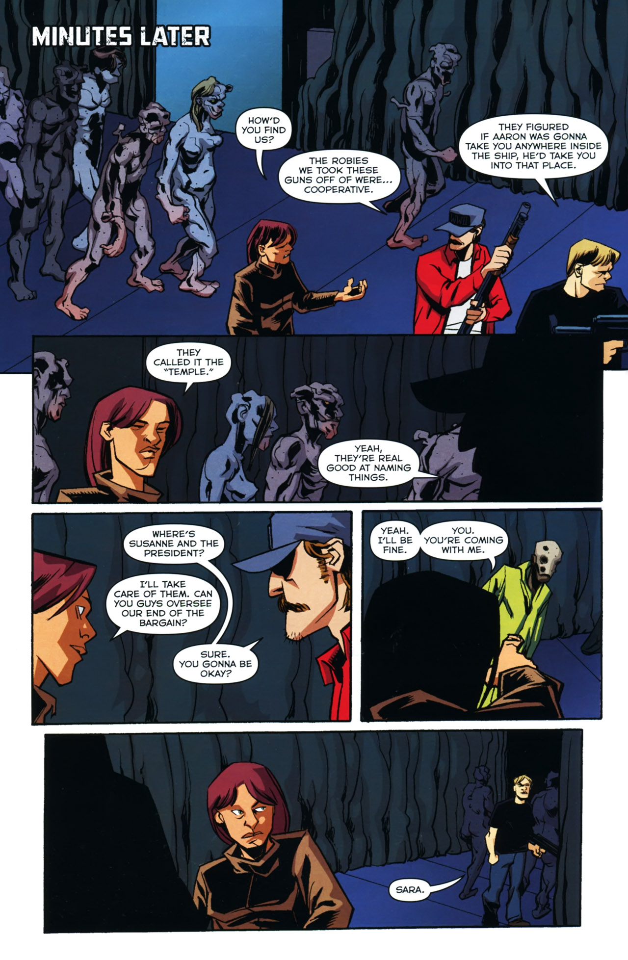 Read online Resurrection (2009) comic -  Issue #11 - 12