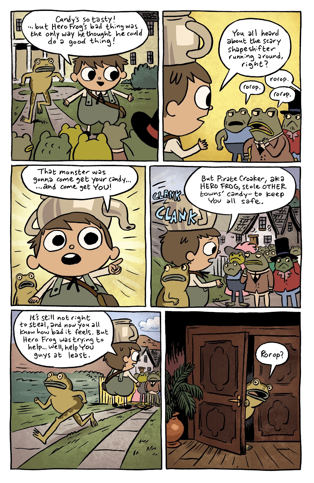 Read online Over the Garden Wall (2016) comic -  Issue #16 - 10