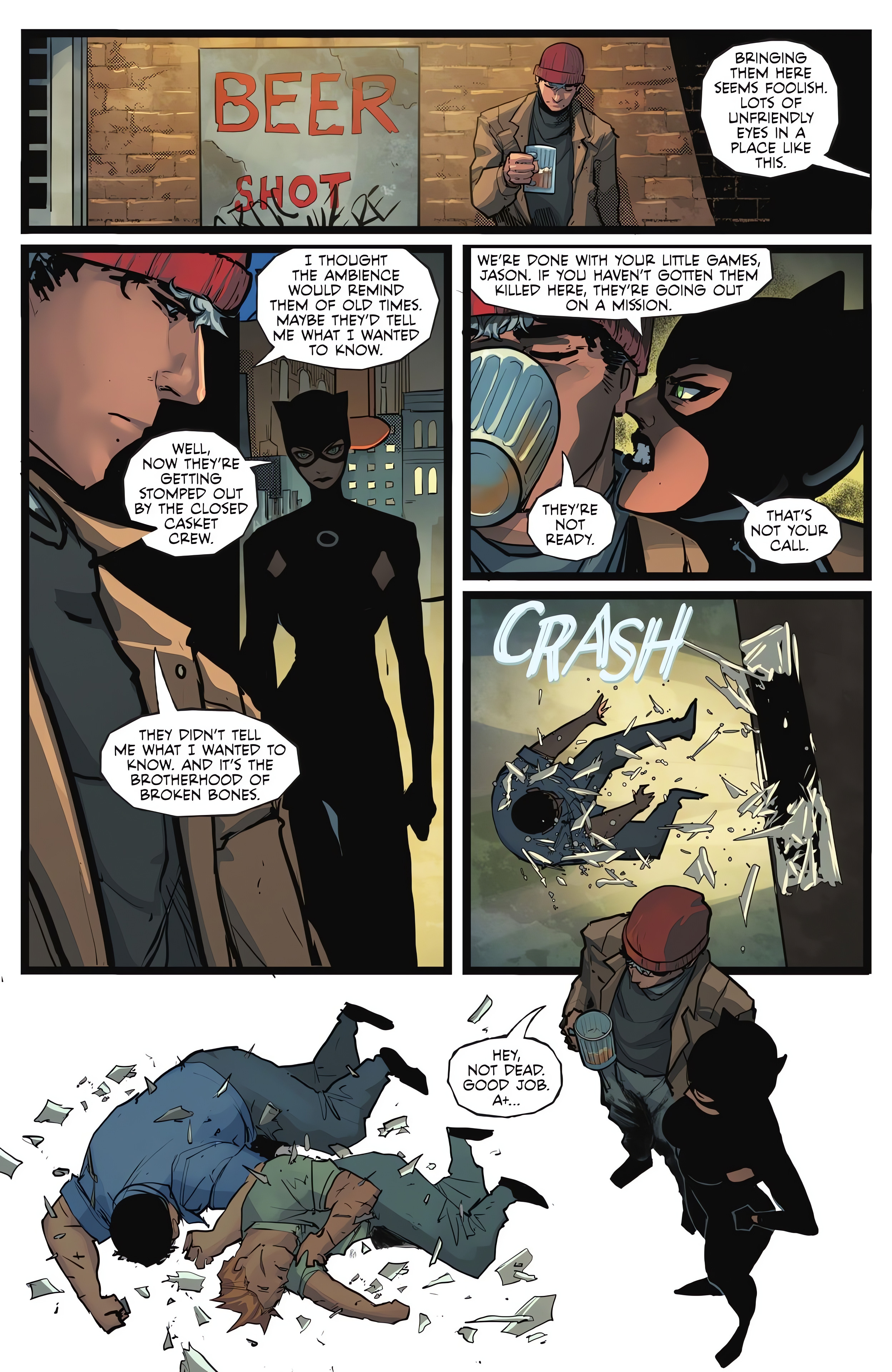 Read online Batman/Catwoman: The Gotham War: Red Hood comic -  Issue #1 - 13