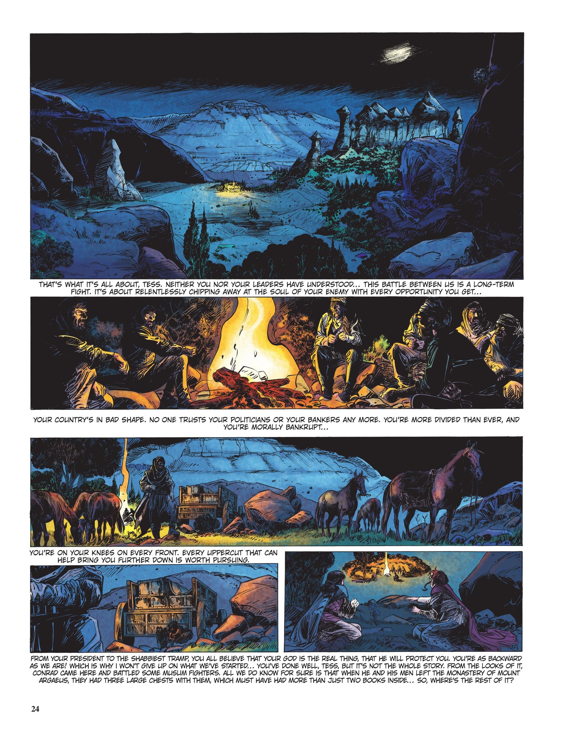 Read online The Last Templar comic -  Issue #6 - 25
