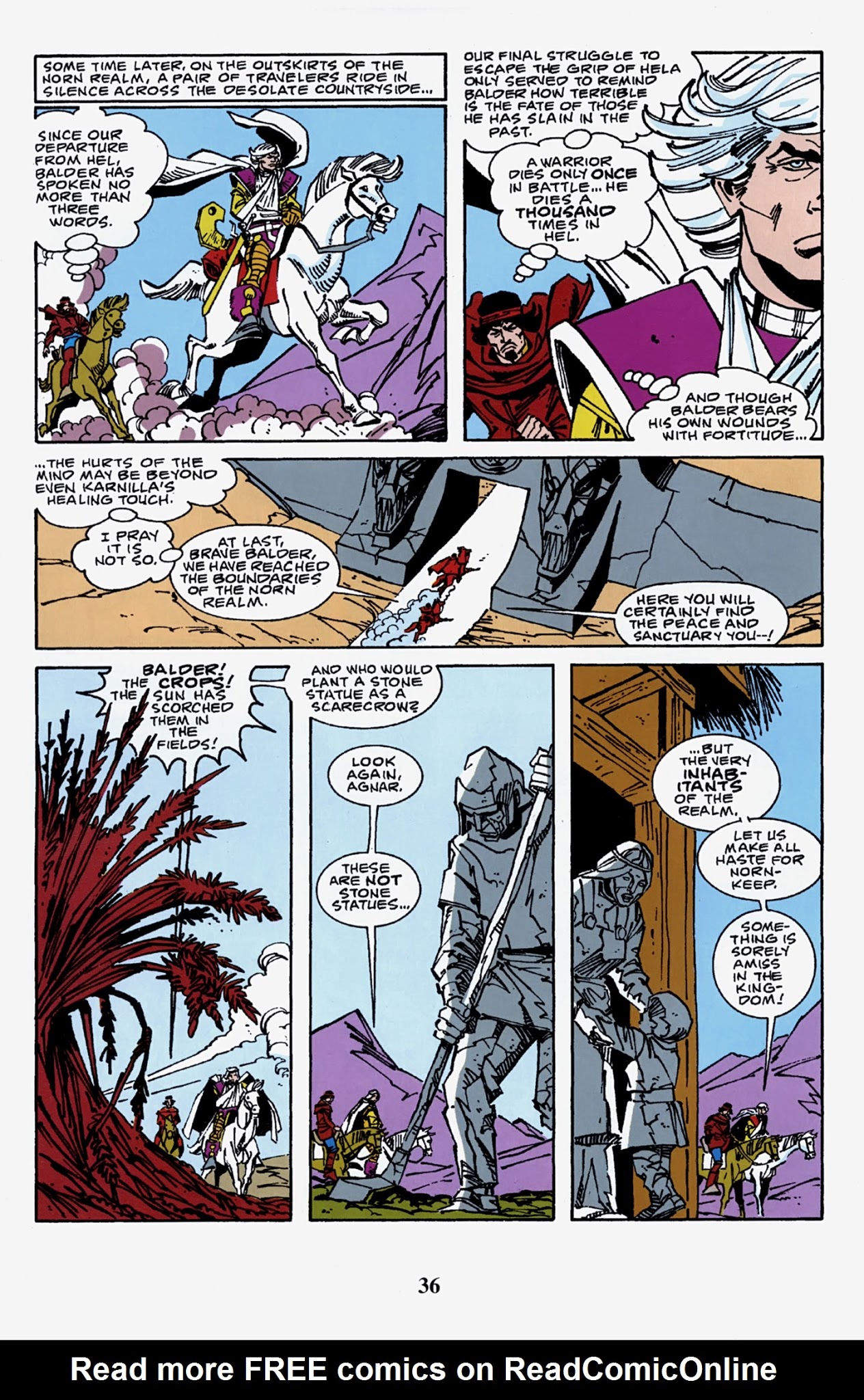 Read online Thor Visionaries: Walter Simonson comic -  Issue # TPB 4 - 38