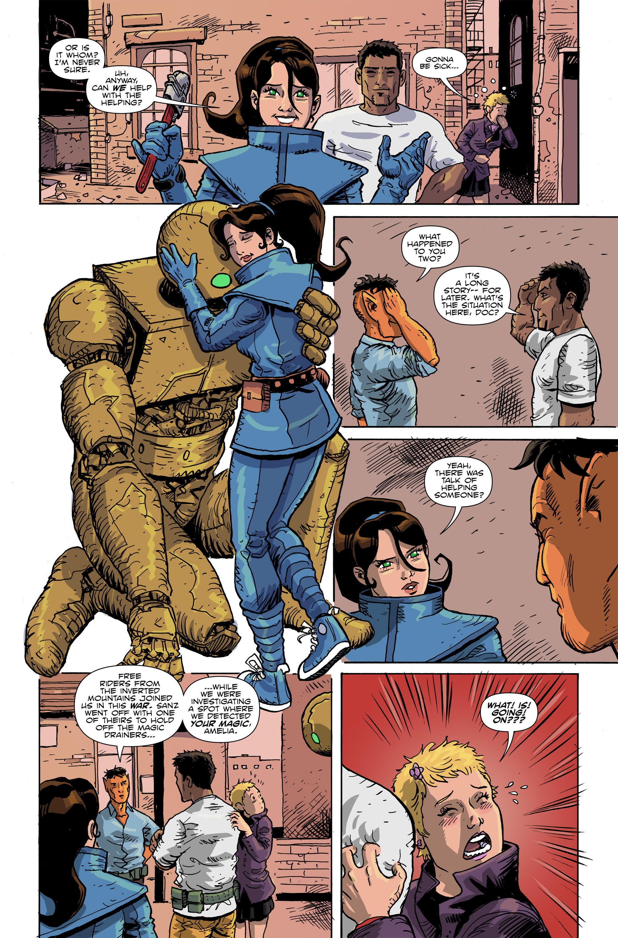 Read online Amelia Cole Versus The End of Everything comic -  Issue #25 - 4