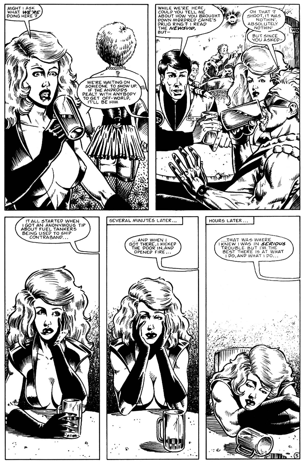 Read online Galaxina comic -  Issue #3 - 8