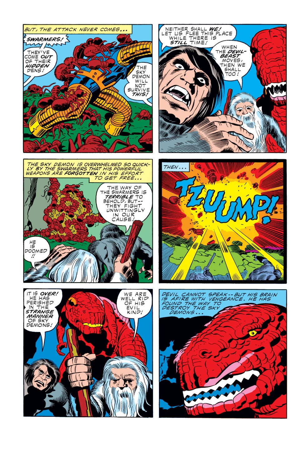 Read online Devil Dinosaur comic -  Issue #5 - 10