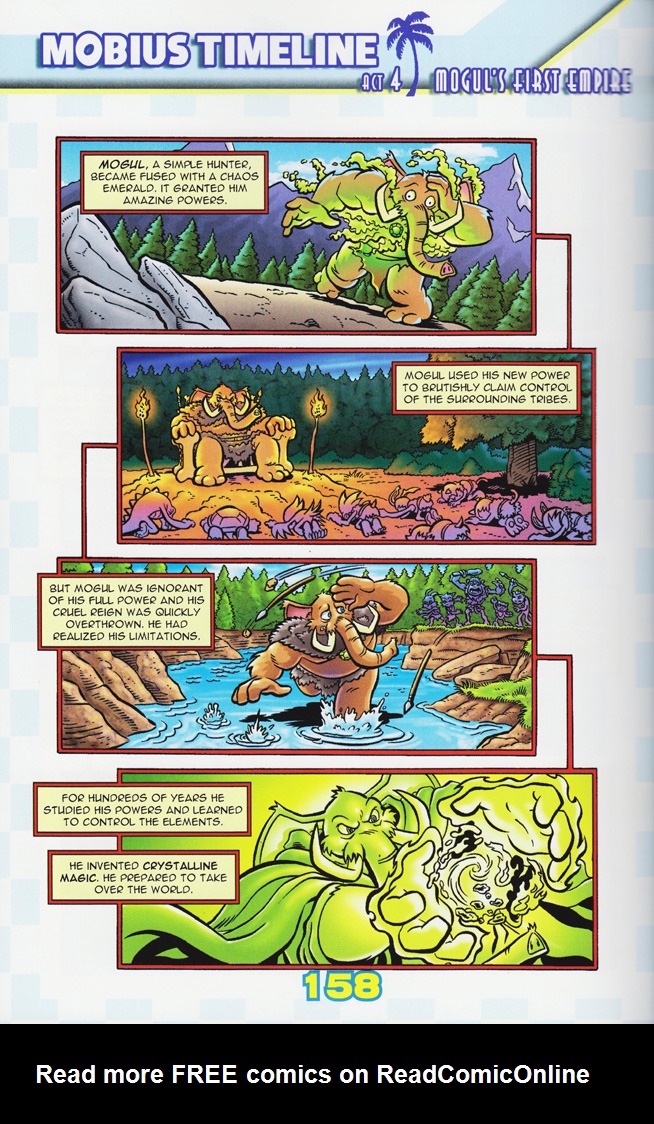 Read online Sonic the Hedgehog: The Complete Sonic Comic Encyclopedia comic -  Issue # TPB - 160