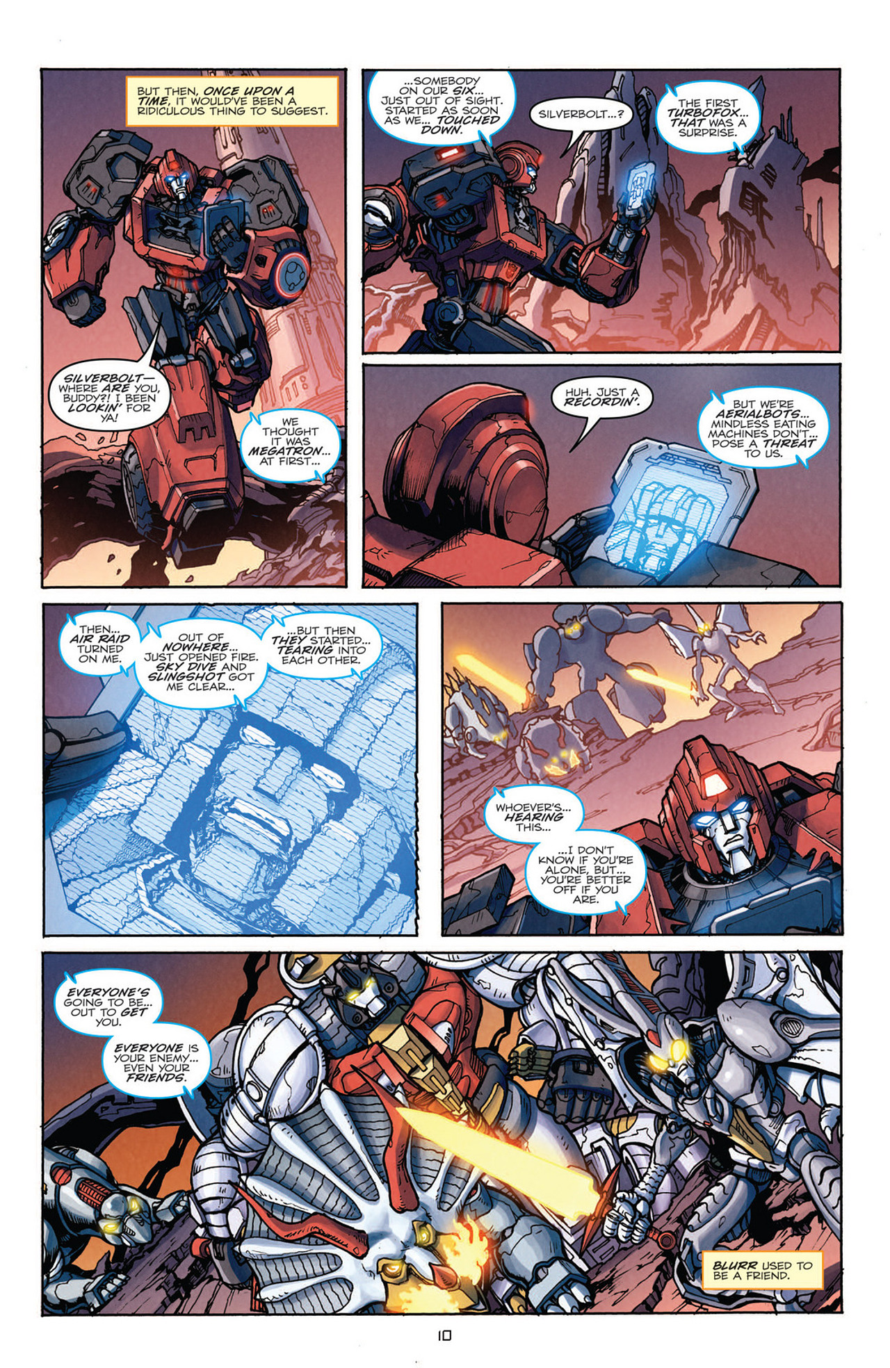 Read online Transformers: Robots In Disguise (2012) comic -  Issue #9 - 13