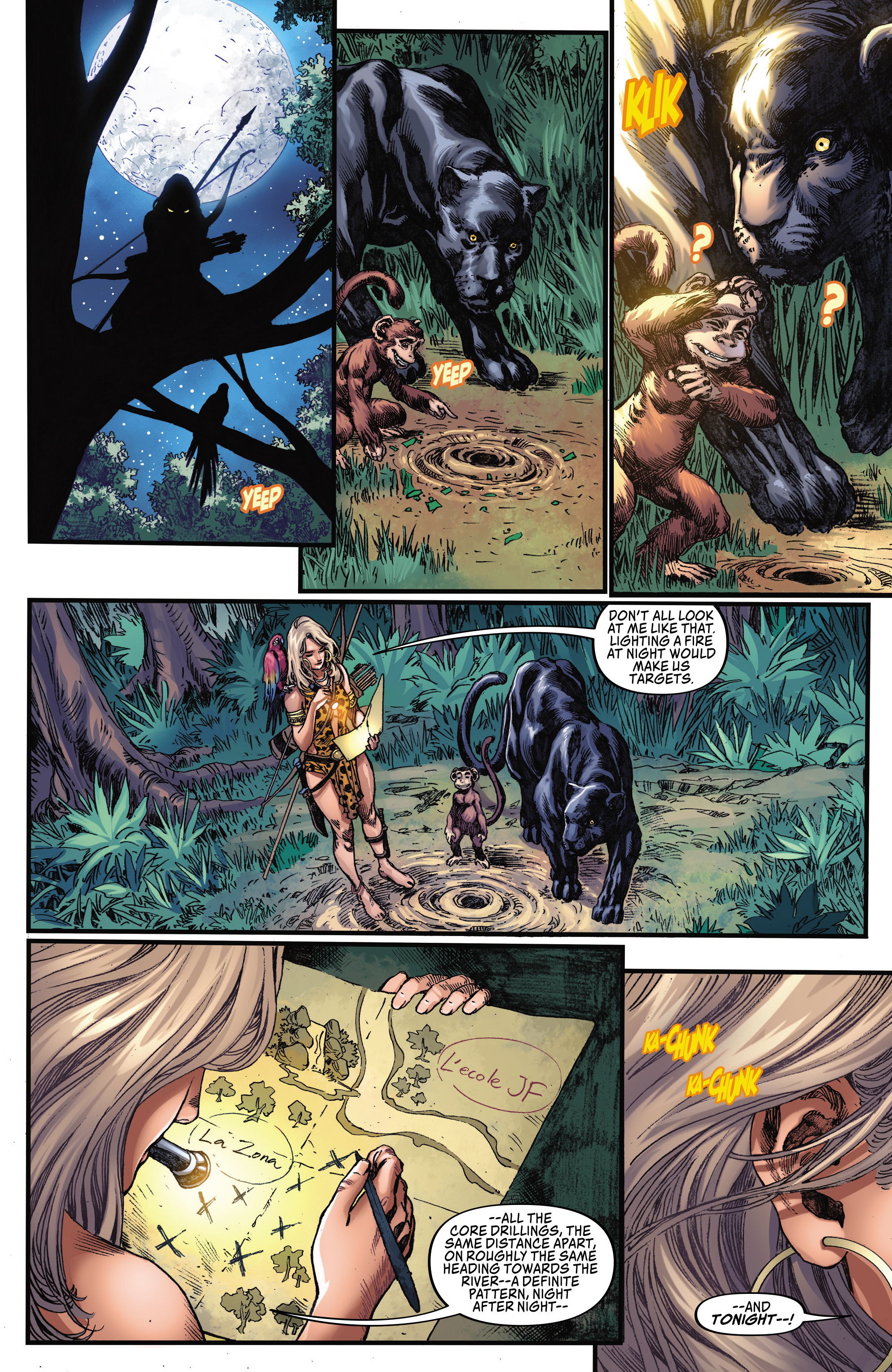 Read online Sheena Queen of the Jungle: Fatal Exams comic -  Issue #2 - 6