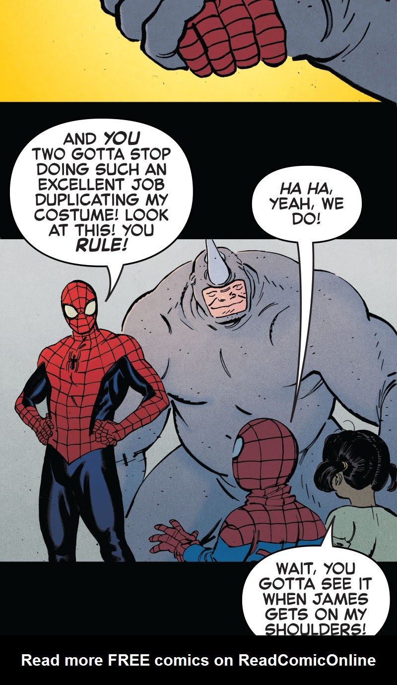 Read online Mighty Marvel Holiday Special: Halloween with the Rhino Infinity Comic comic -  Issue # Full - 34