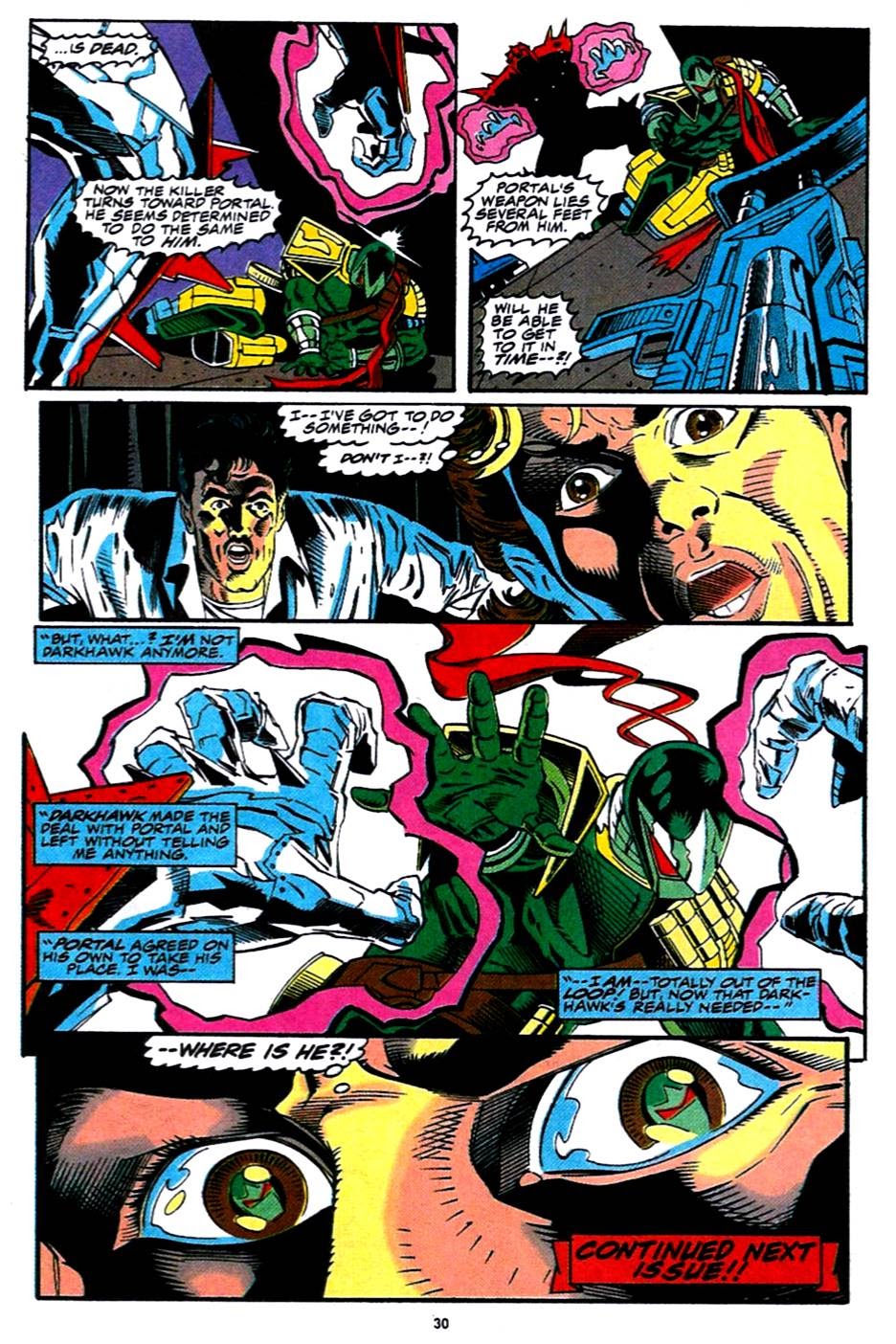 Read online Darkhawk (1991) comic -  Issue #43 - 22