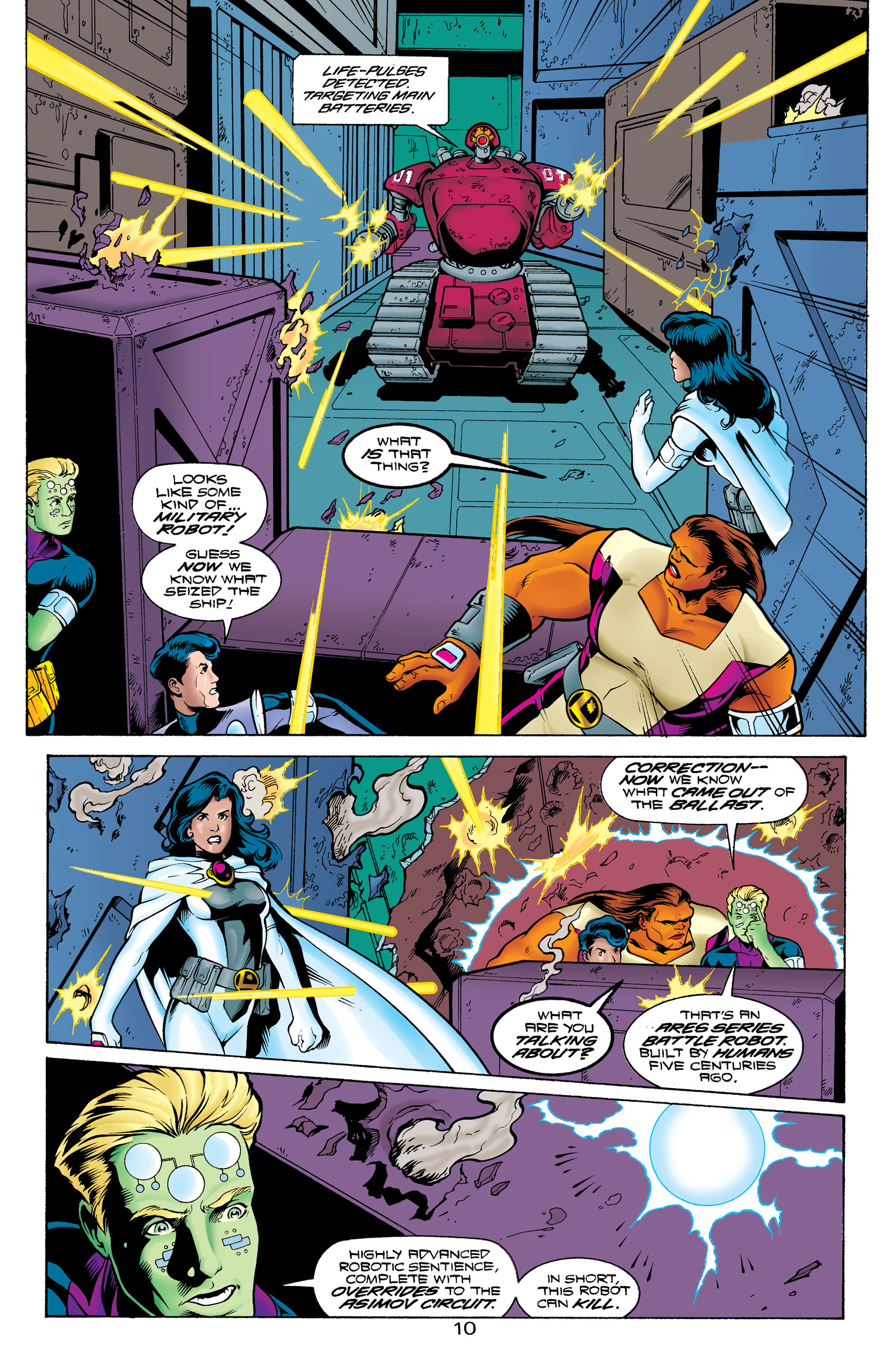 Read online Legionnaires comic -  Issue #78 - 11