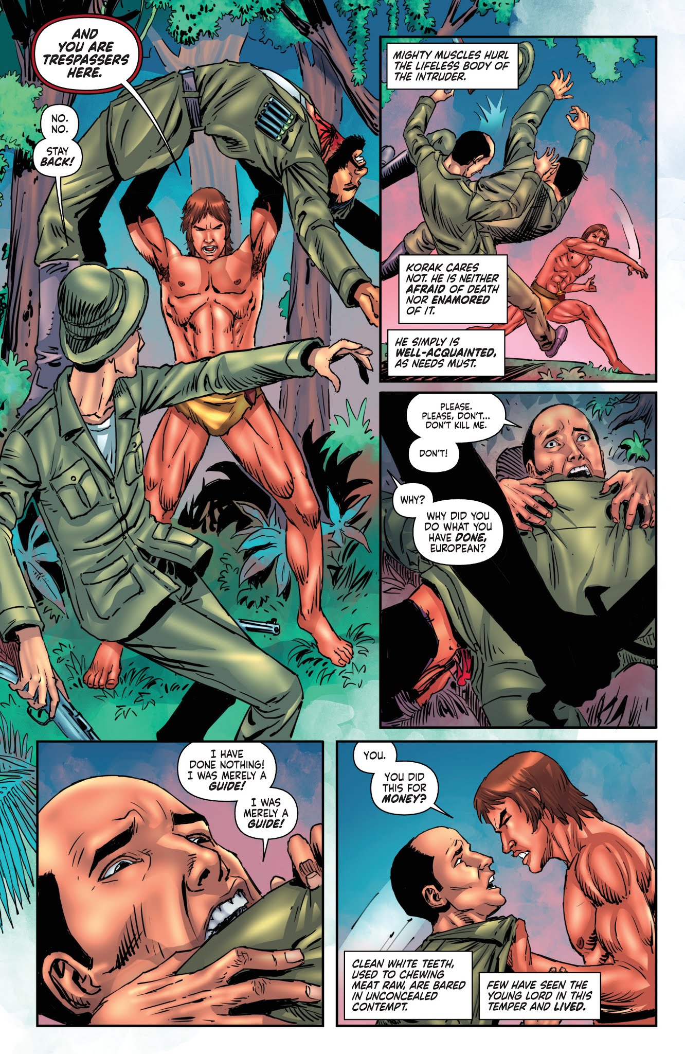 Read online Red Sonja/Tarzan comic -  Issue #3 - 9