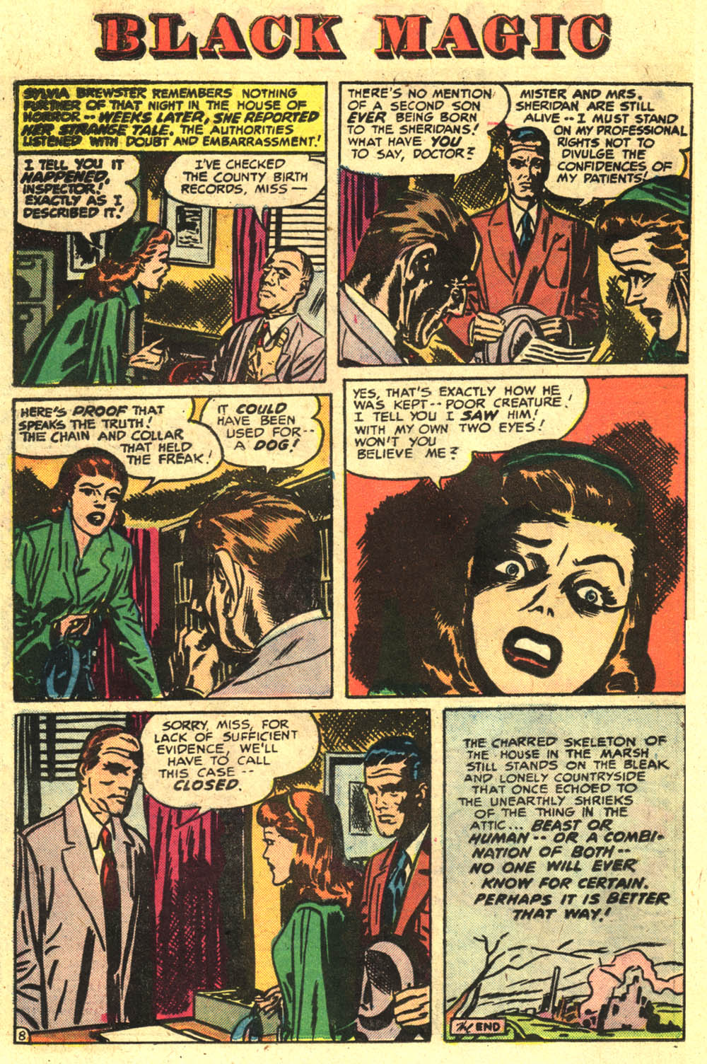 Read online Black Magic (1973) comic -  Issue #7 - 25