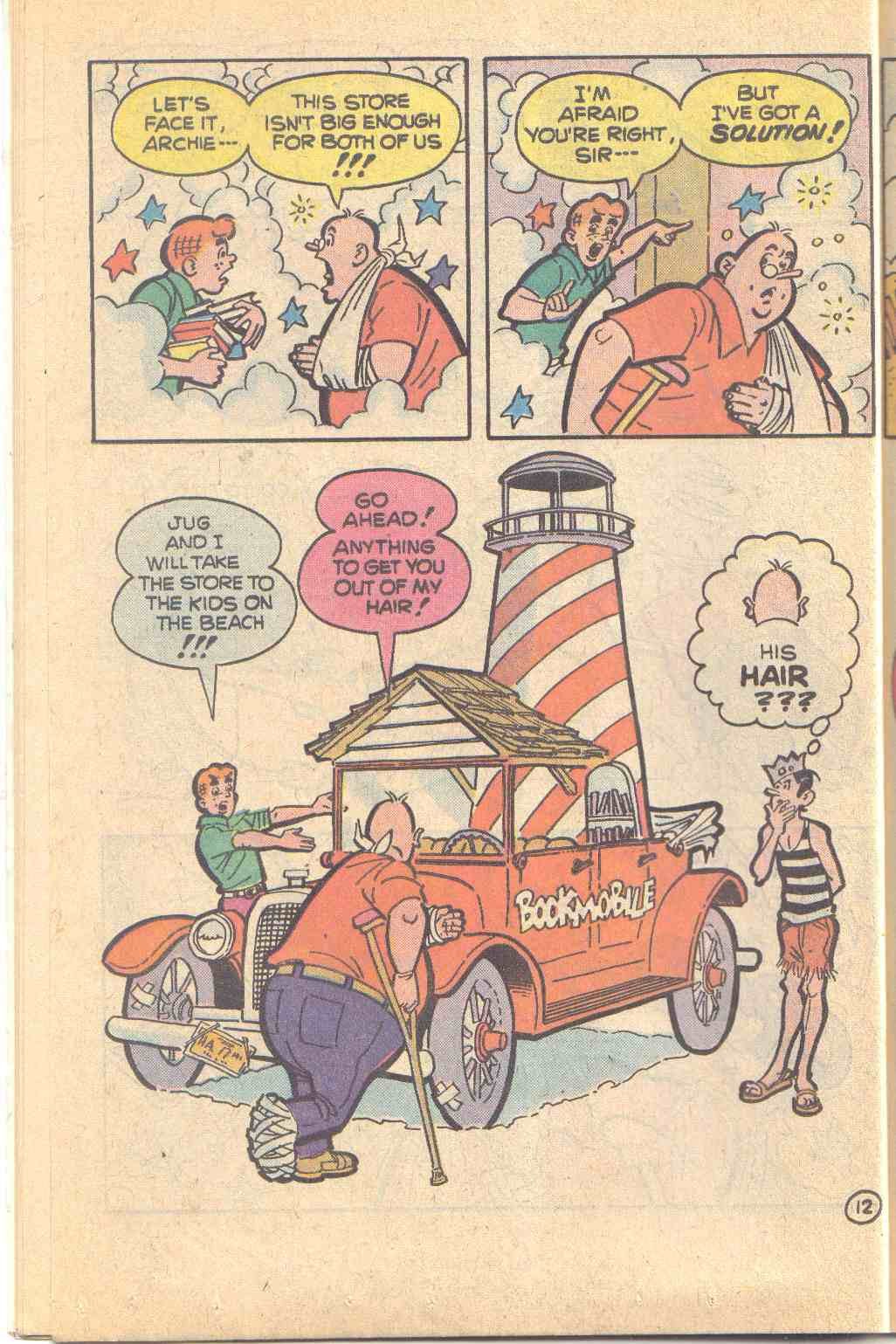 Read online Archie Gets a Job comic -  Issue # Full - 14