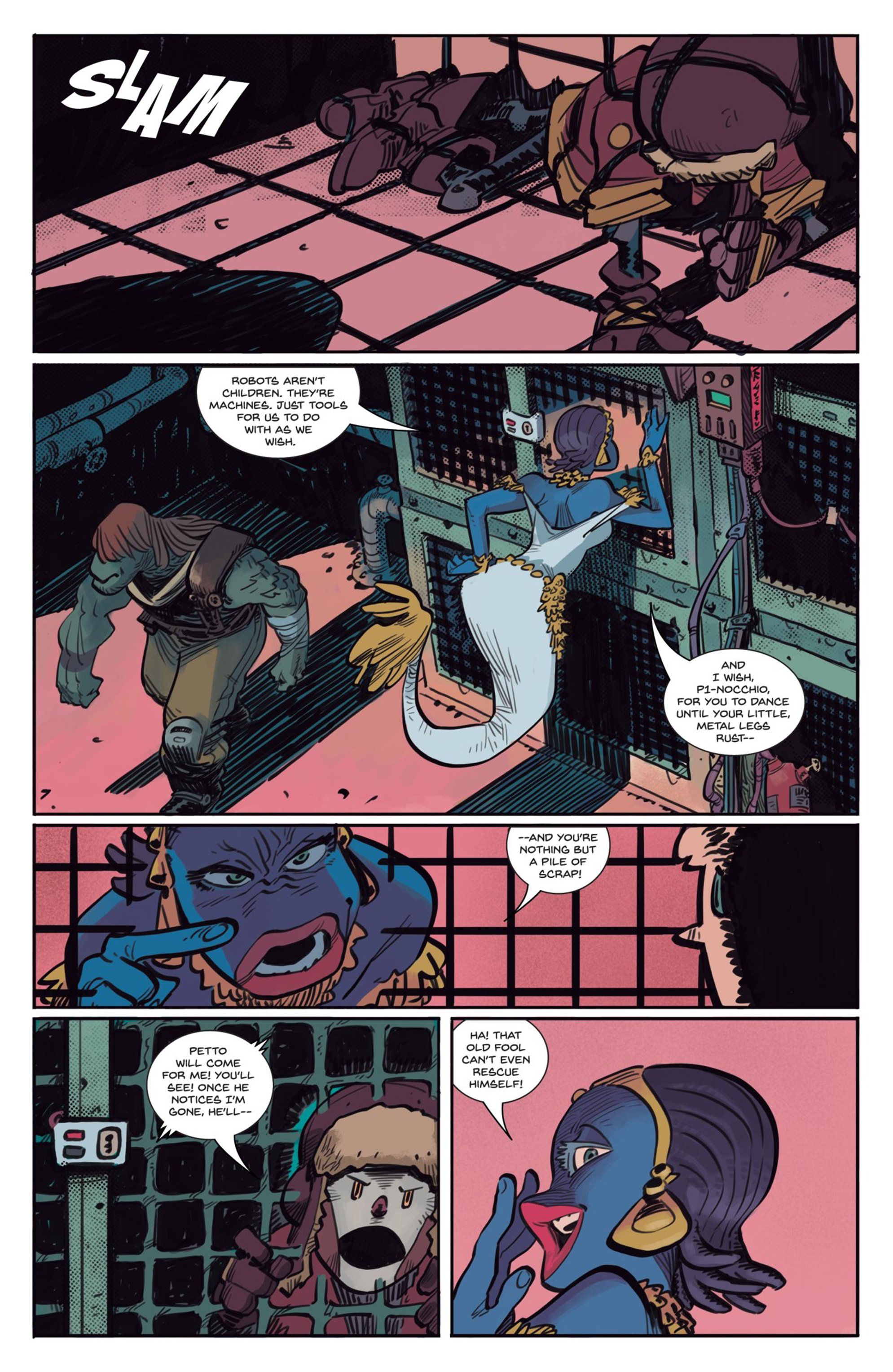 Read online Grimm Space P1-Nocchio comic -  Issue # Full - 12
