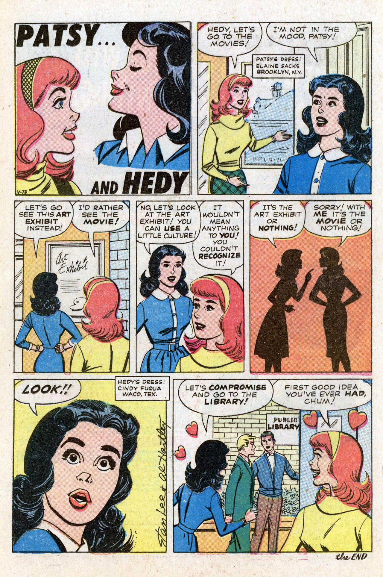Read online Patsy and Hedy comic -  Issue #76 - 16