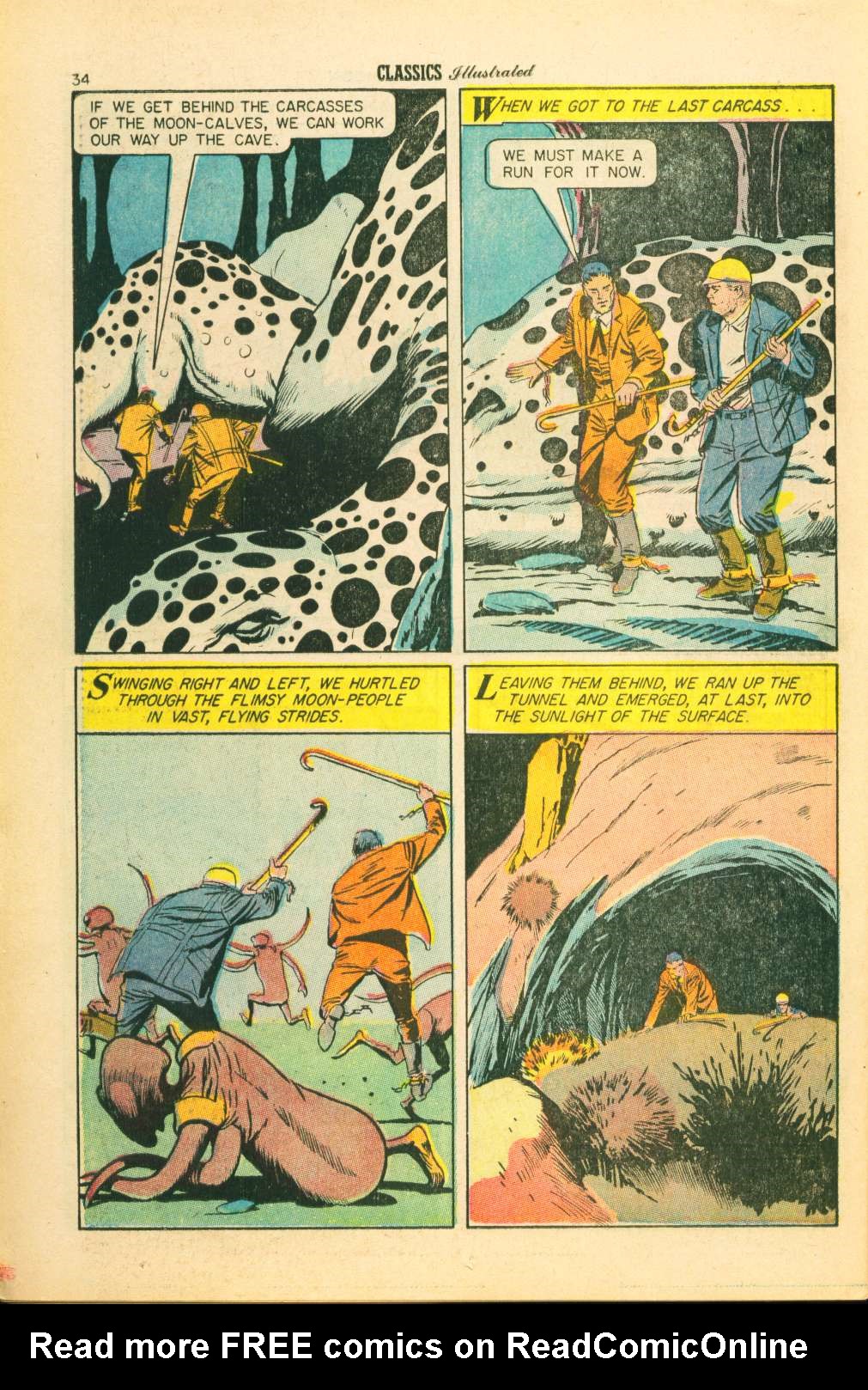 Read online Classics Illustrated comic -  Issue #144 - 36