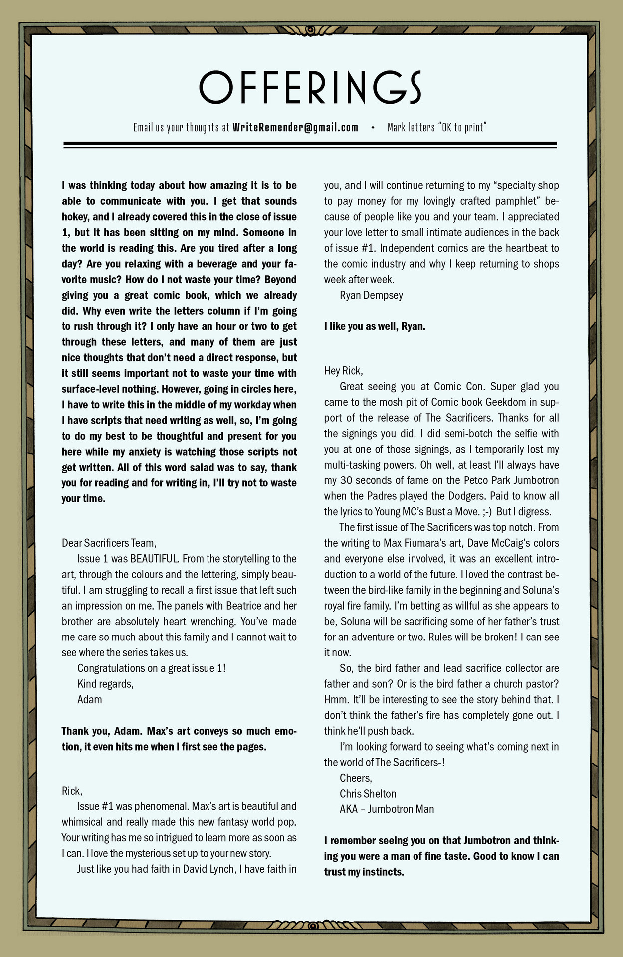 Read online The Sacrificers comic -  Issue #4 - 22