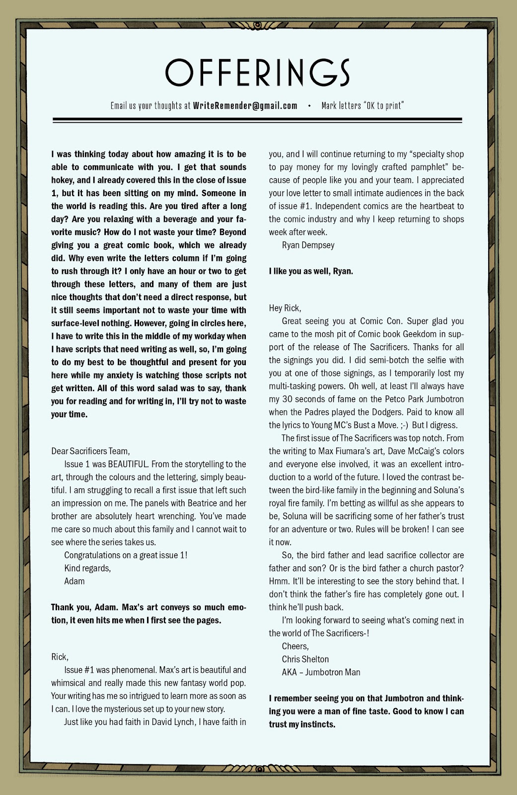 The Sacrificers issue 4 - Page 22