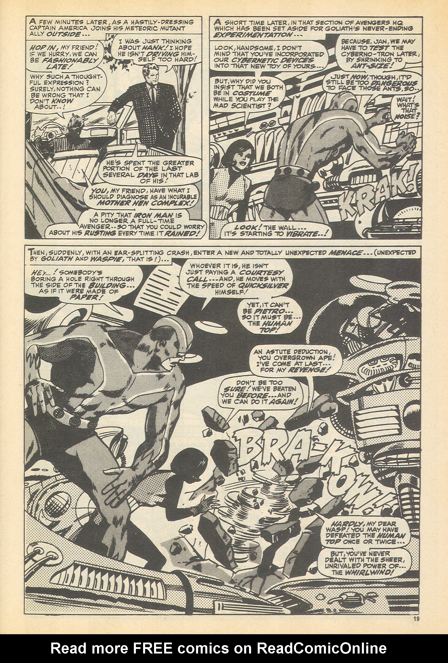 Read online The Avengers (1973) comic -  Issue #58 - 19