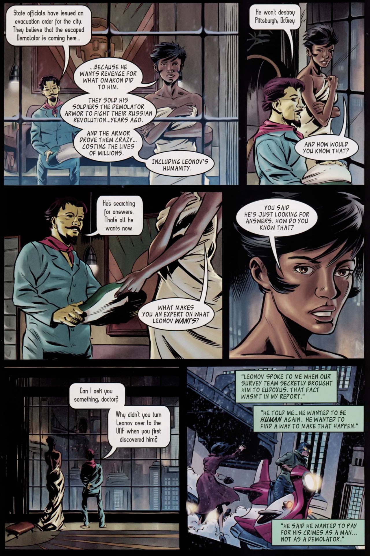 Read online Overman comic -  Issue #3 - 10