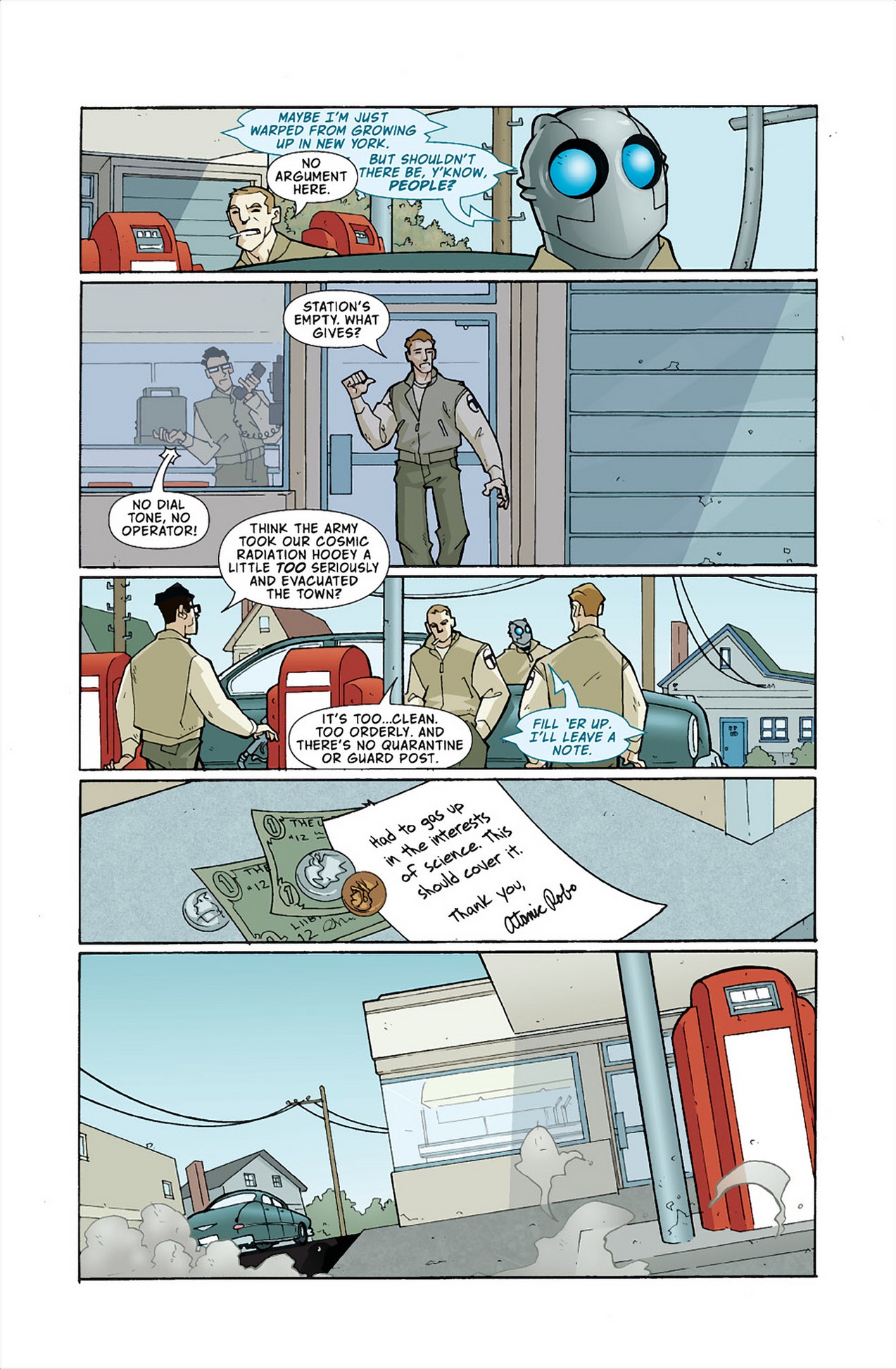 Read online Atomic Robo and the Shadow From Beyond Time comic -  Issue #3 - 7