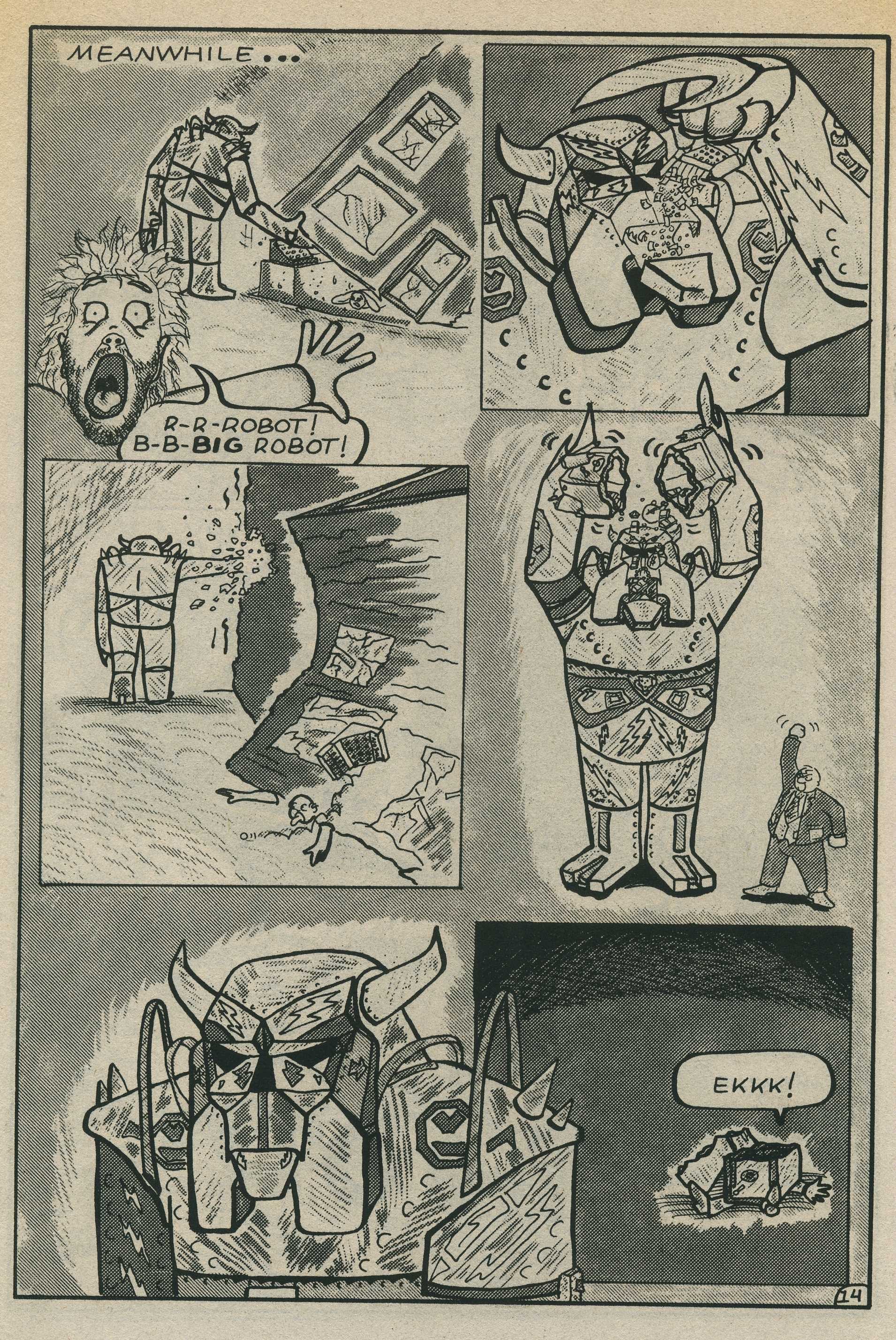 Read online Geriatric Gangrene Jujitsu Gerbils comic -  Issue #3 - 16