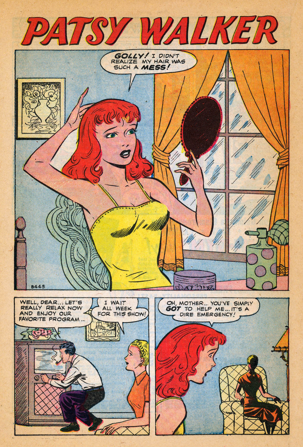 Read online Patsy Walker comic -  Issue #44 - 34