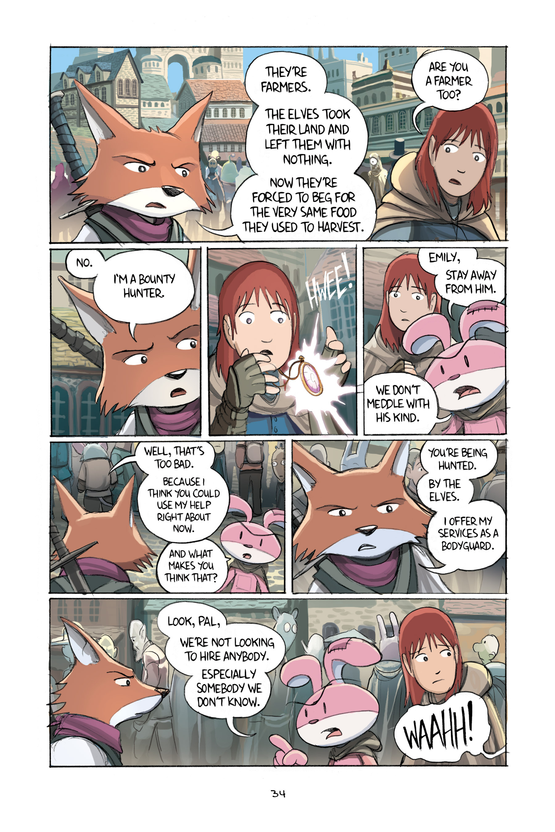 Read online Amulet comic -  Issue # TPB 2 (Part 1) - 36