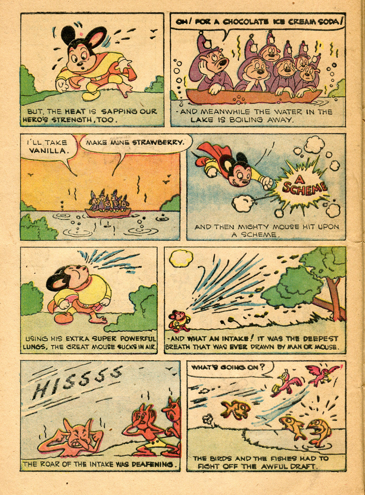 Read online Paul Terry's Mighty Mouse Comics comic -  Issue #29 - 22