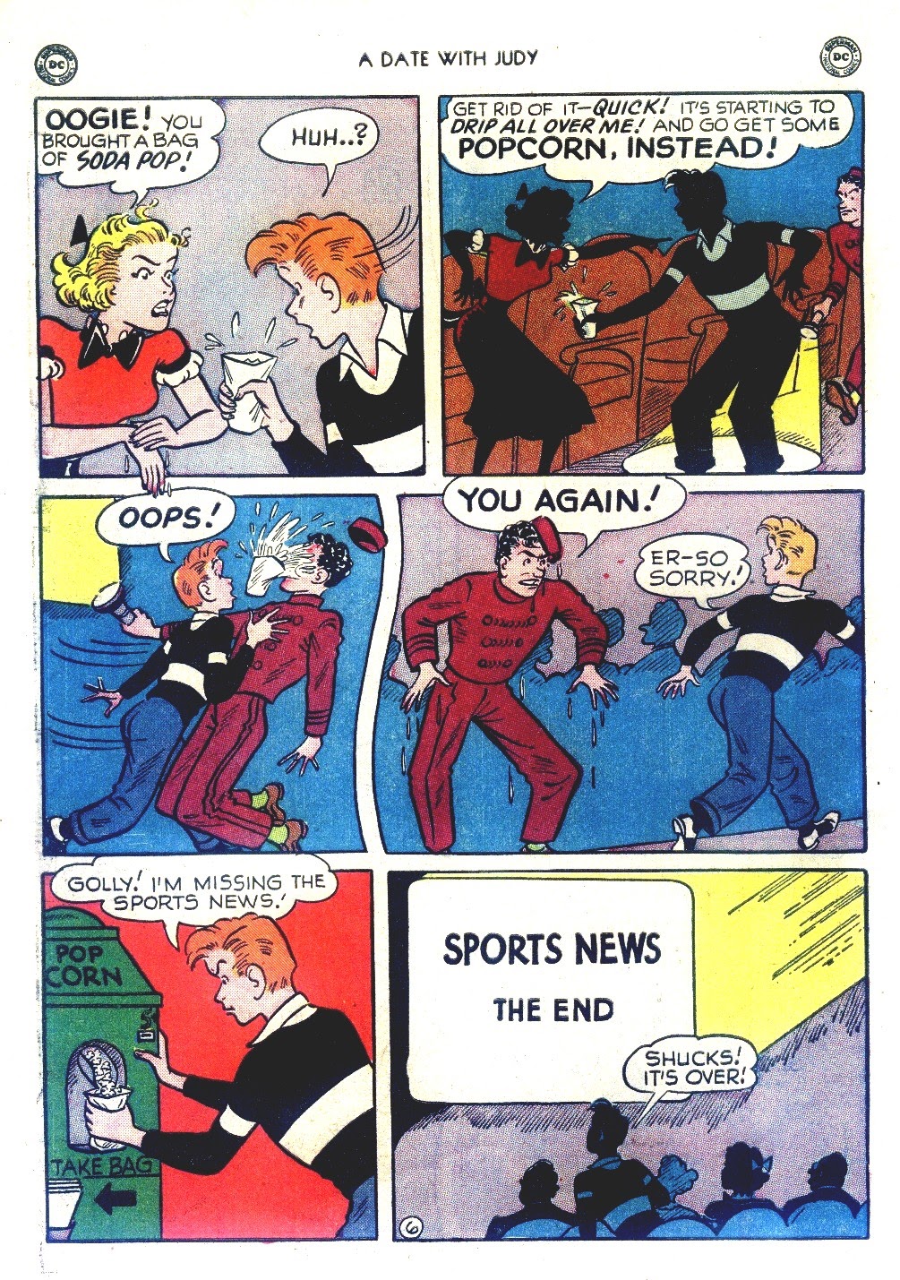 Read online A Date with Judy comic -  Issue #15 - 8