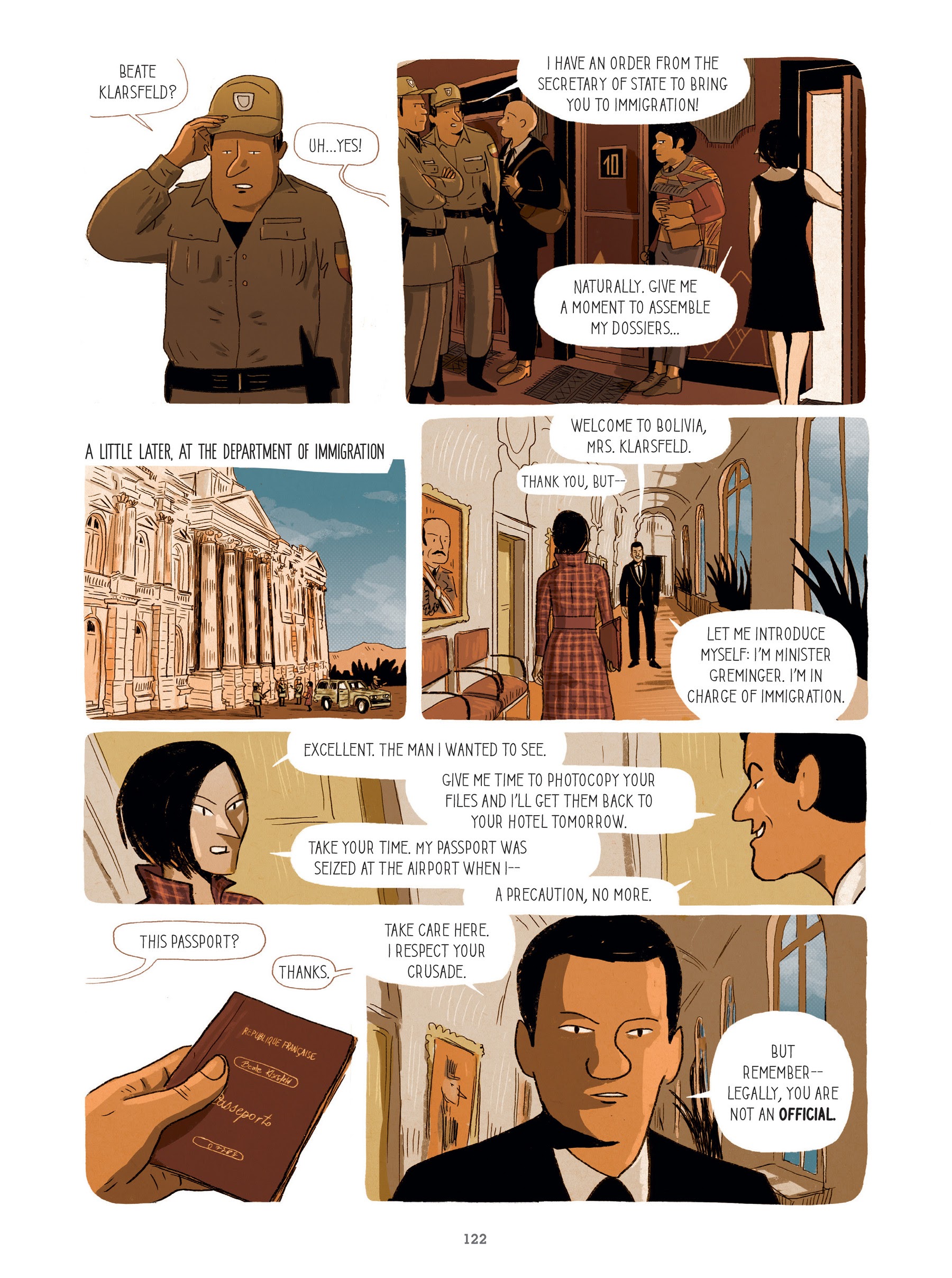 Read online For Justice: The Serge & Beate Klarsfeld Story comic -  Issue # TPB (Part 2) - 22