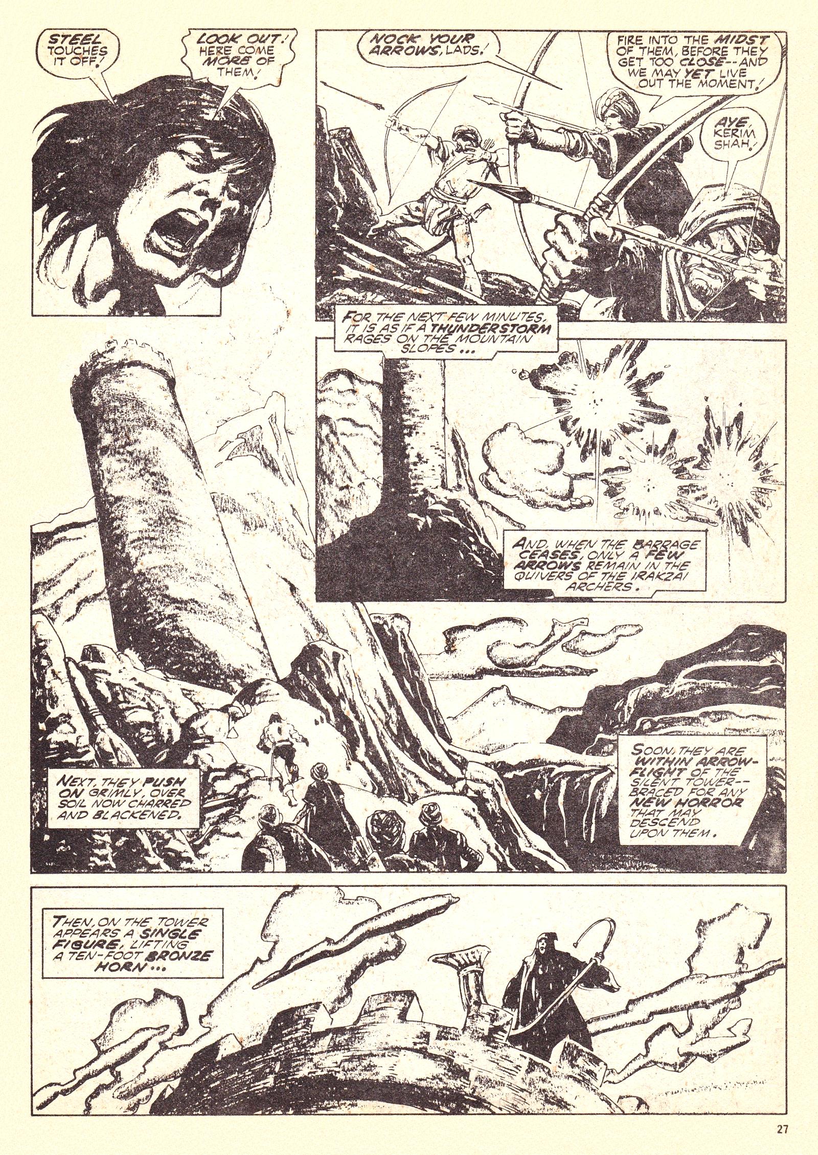 Read online The Savage Sword of Conan (1975) comic -  Issue #7 - 27