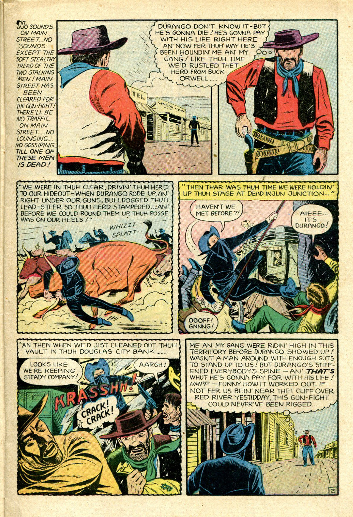 Read online Charles Starrett as The Durango Kid comic -  Issue #32 - 13
