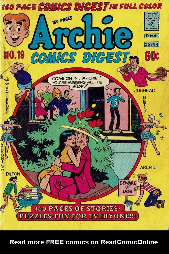 Read online Archie Digest Magazine comic -  Issue #19 - 1