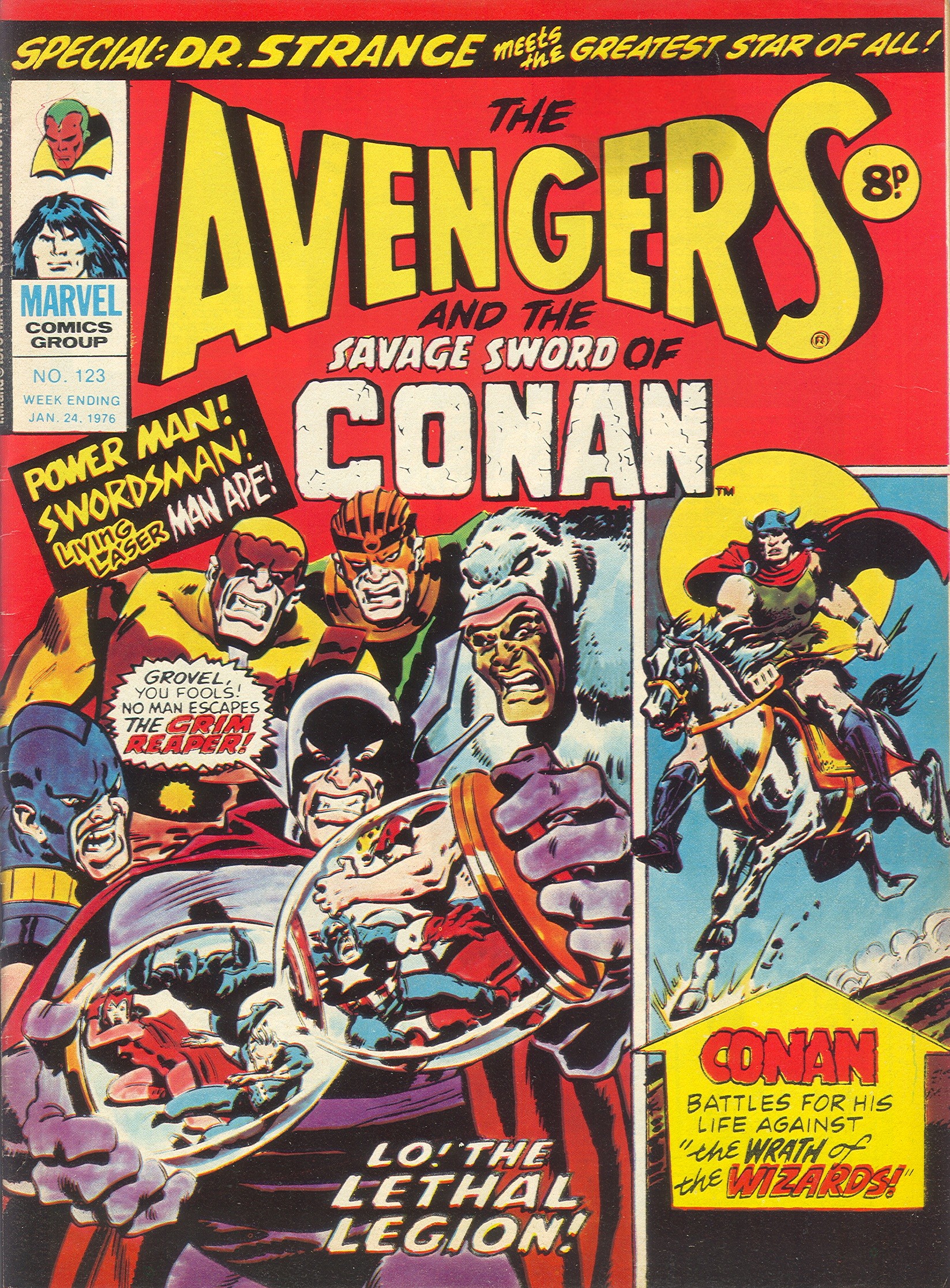 Read online The Avengers (1973) comic -  Issue #123 - 1