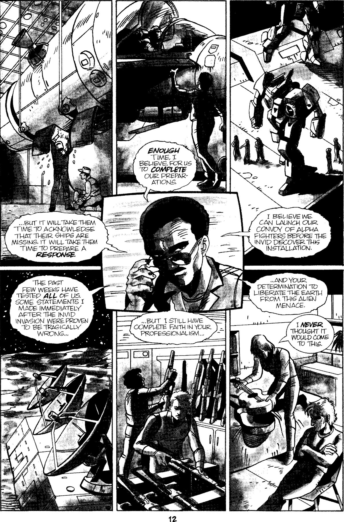 Read online Robotech: Invid War comic -  Issue #8 - 16