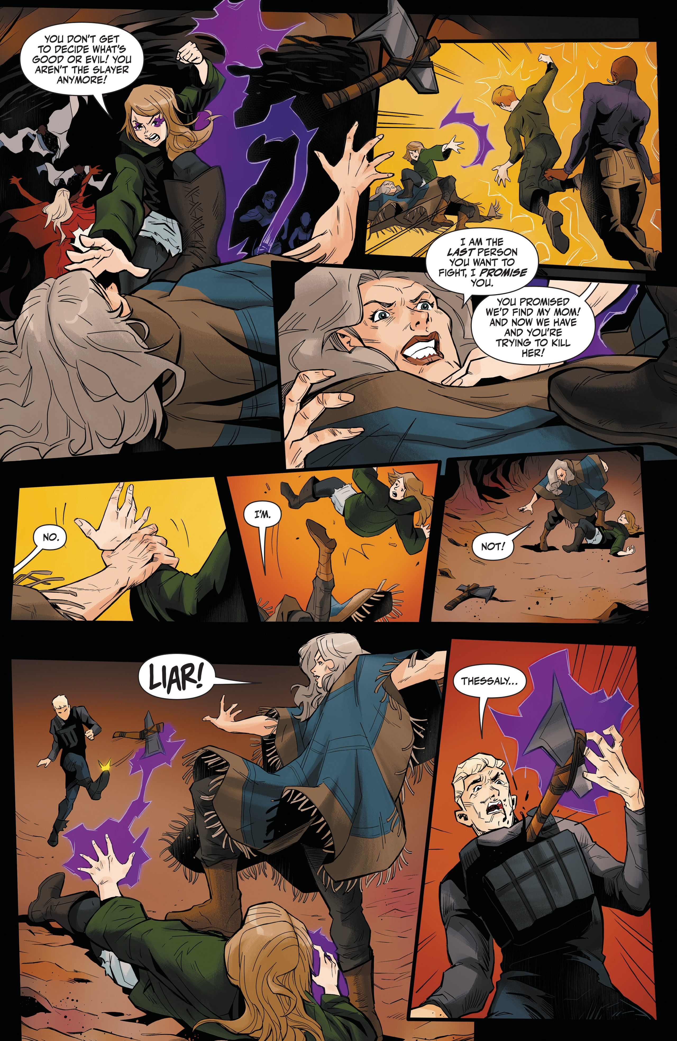 Read online Buffy the Last Vampire Slayer: The Lost Summers comic -  Issue # TPB - 76