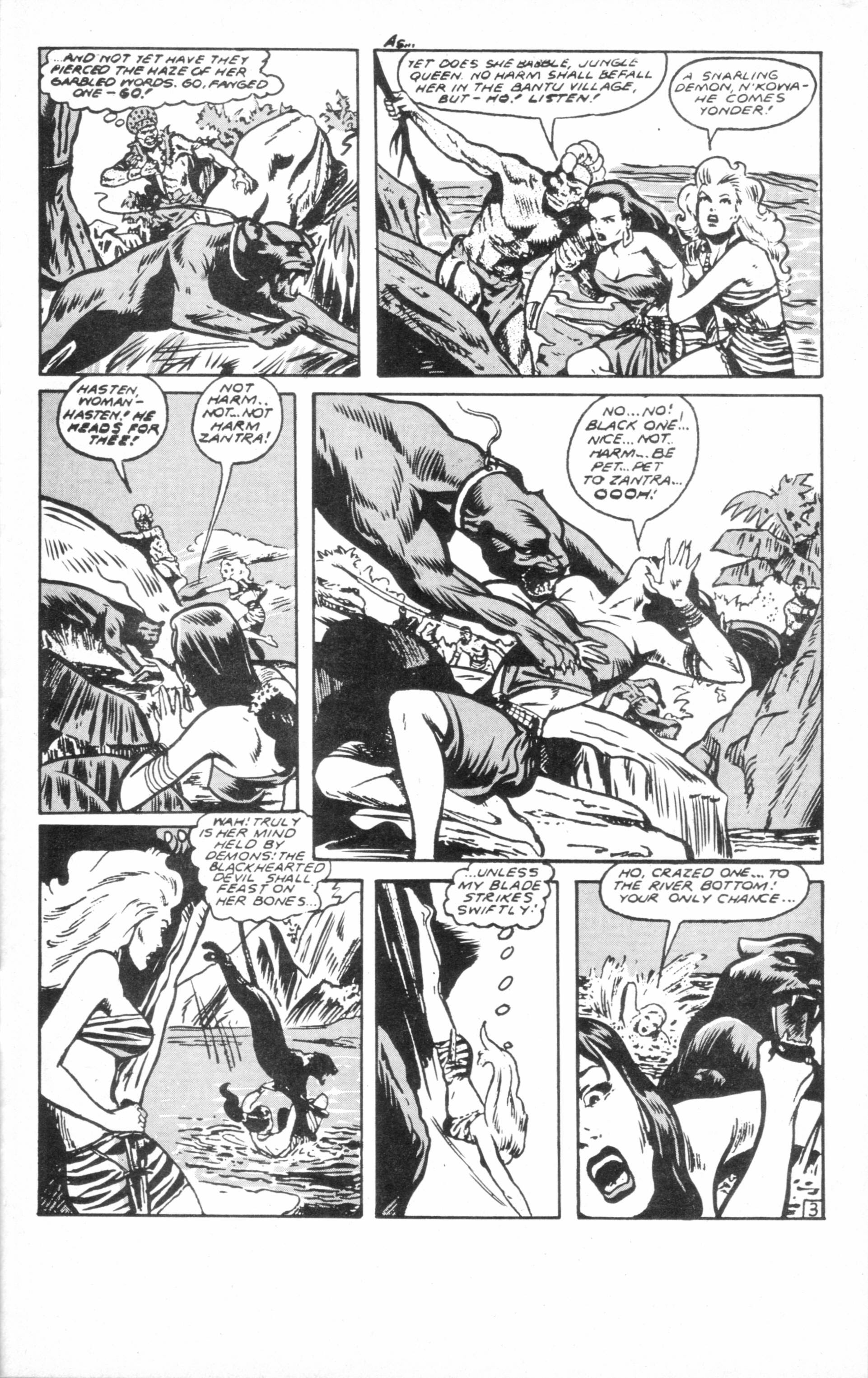Read online Jungle Girls (1988) comic -  Issue #14 - 29