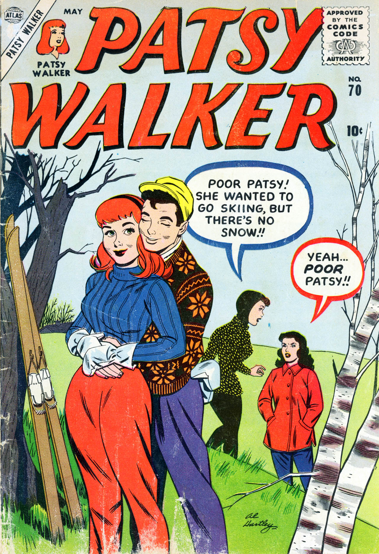 Read online Patsy Walker comic -  Issue #70 - 1