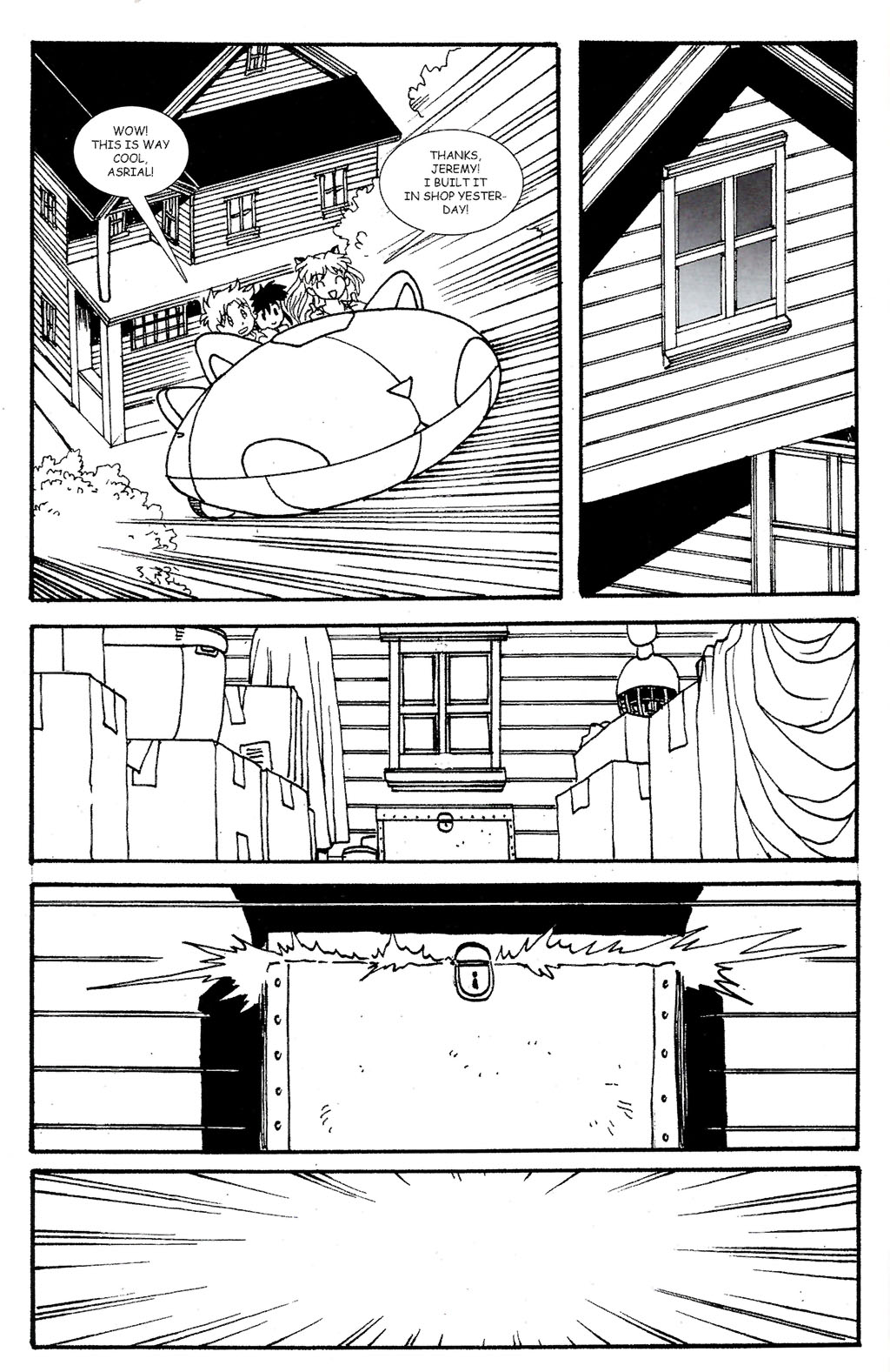 Read online Jenna & Ninja High School comic -  Issue #1 - 8