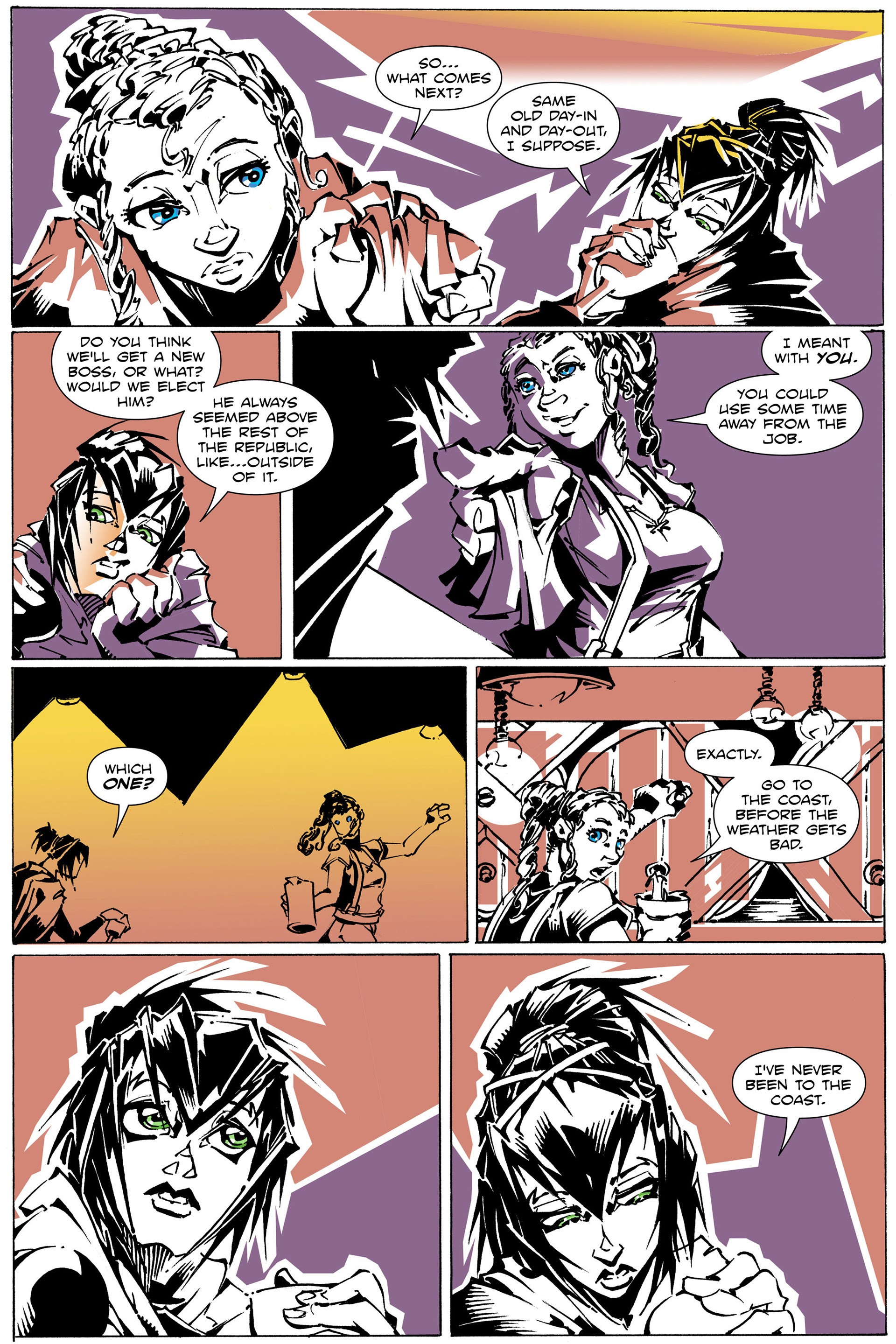 Read online Artful Daggers comic -  Issue #1 - 8