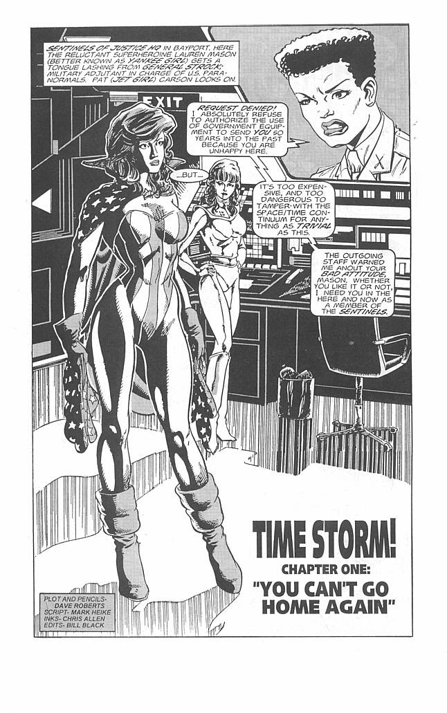 Read online Femforce: Time Storm comic -  Issue # Full - 5