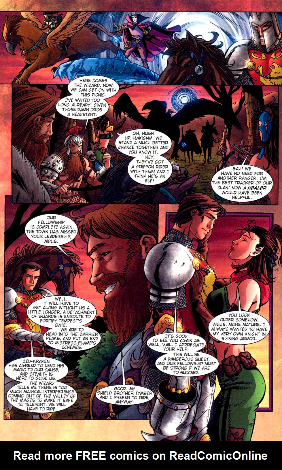 Read online Dungeons & Dragons: Tempests Gate comic -  Issue #3 - 11